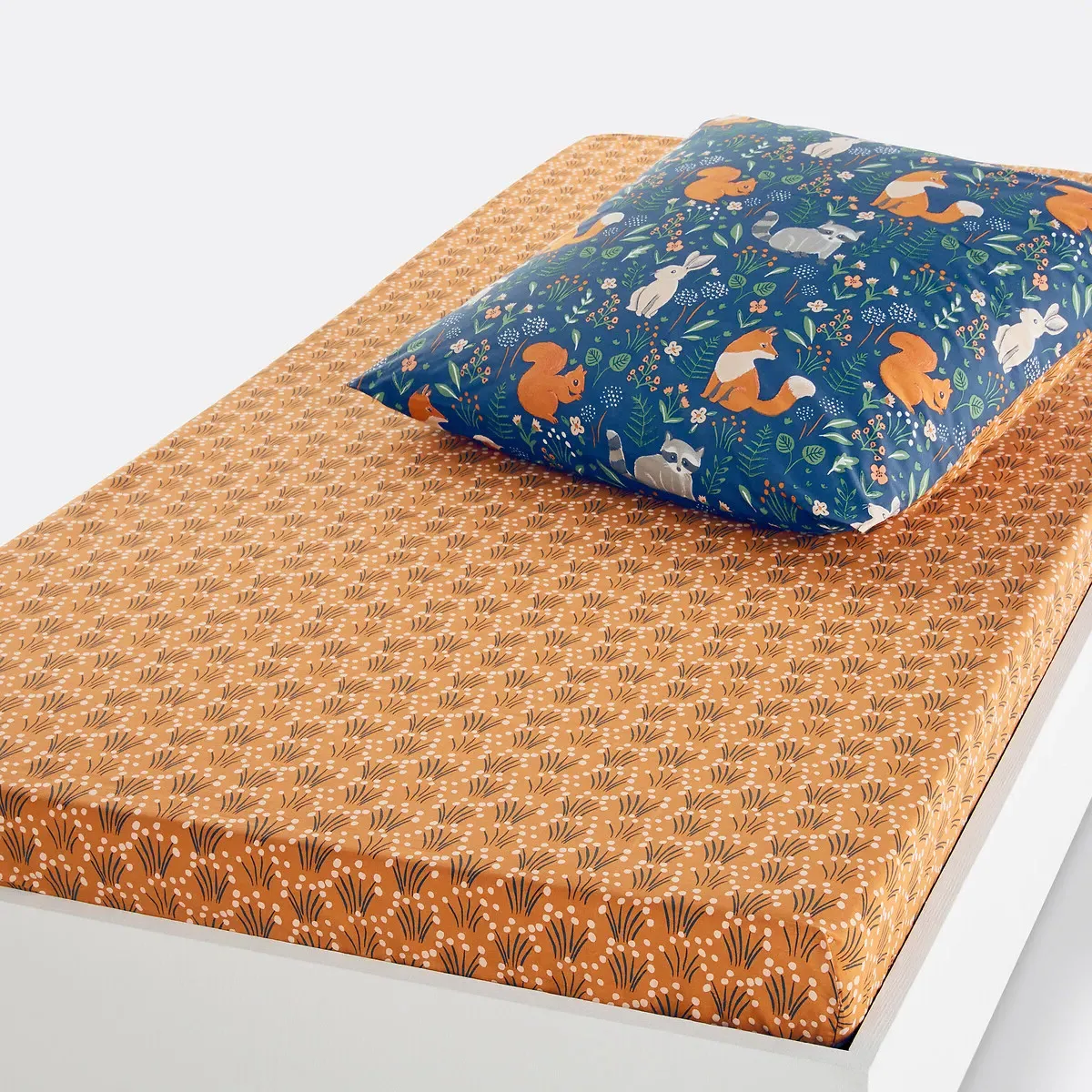 In The Woods Child's Fitted Sheet - Printed, Cotton product