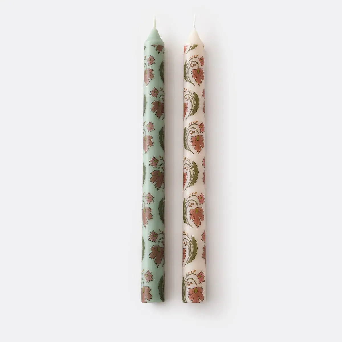Ina Set of 2 Printed Candles - Multi-Coloured product