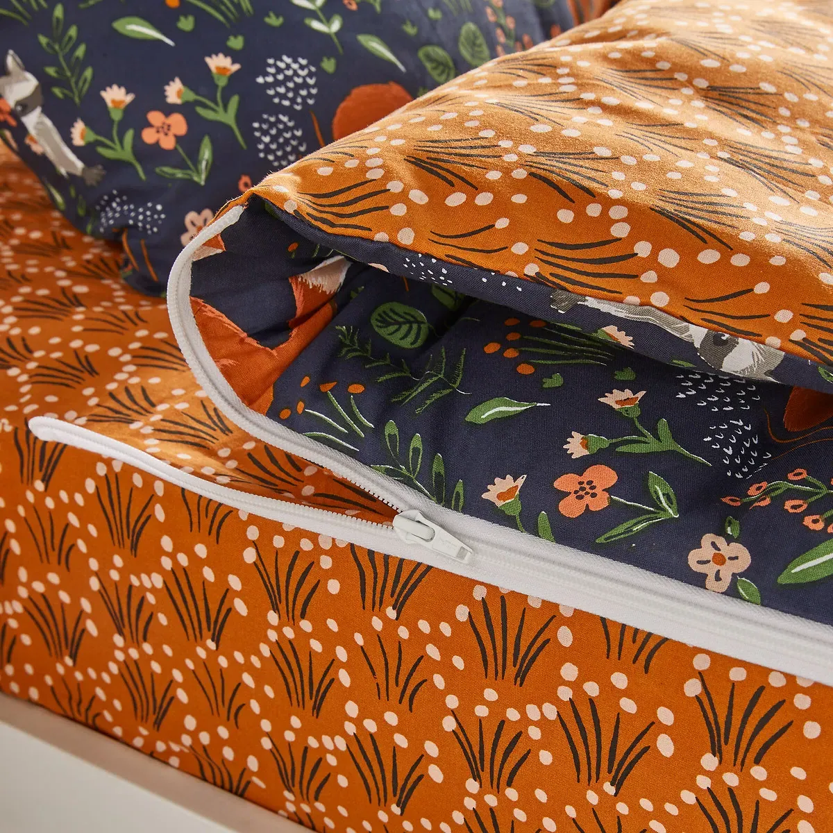 Into The Woods Bed Set Without Duvet - Printed, Cotton alternate view
