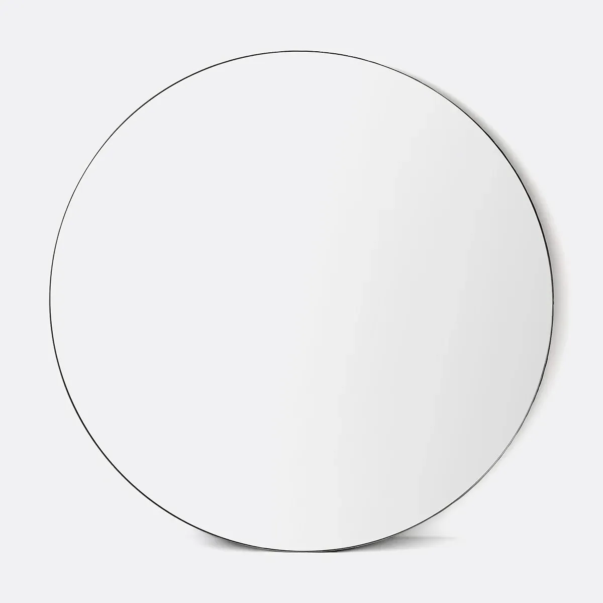 Iodus Round Wall Mirror - Black, Iron product