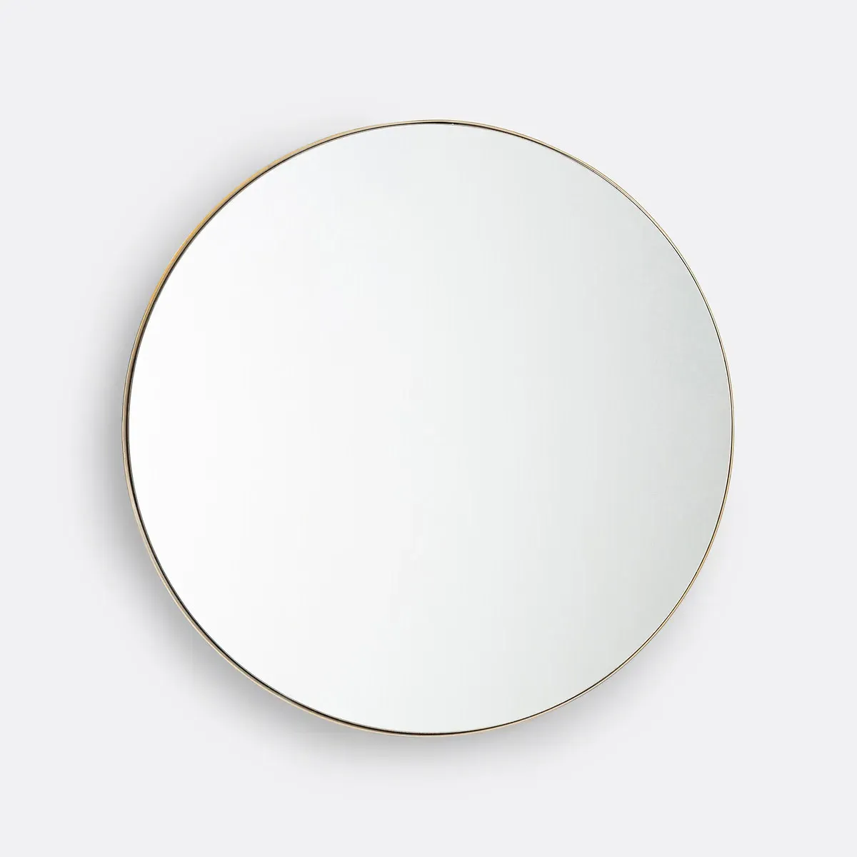 Iodus Round Wall Mirror - Brass, Iron product