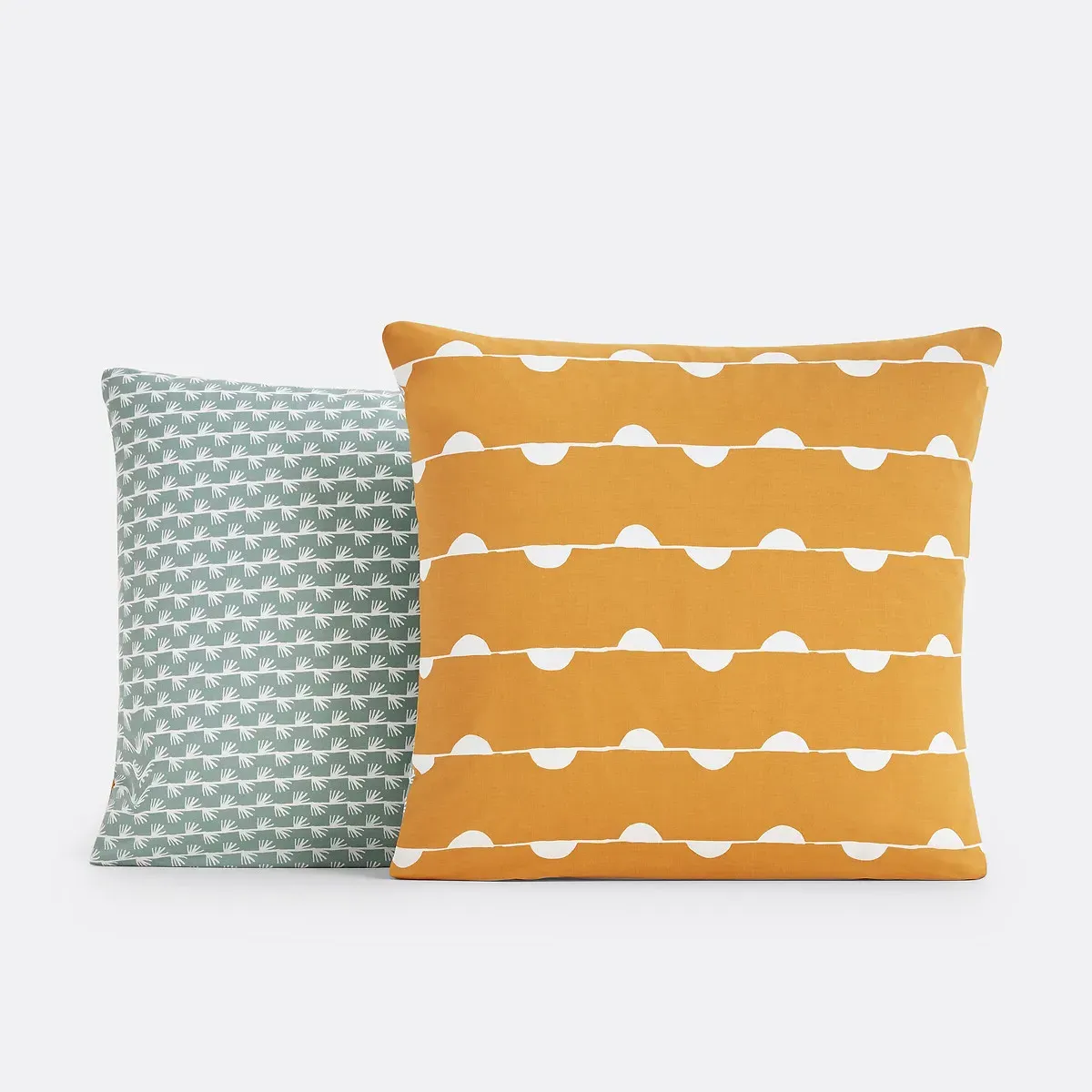 Irun Pillowcase - Yellow, Cotton alternate view