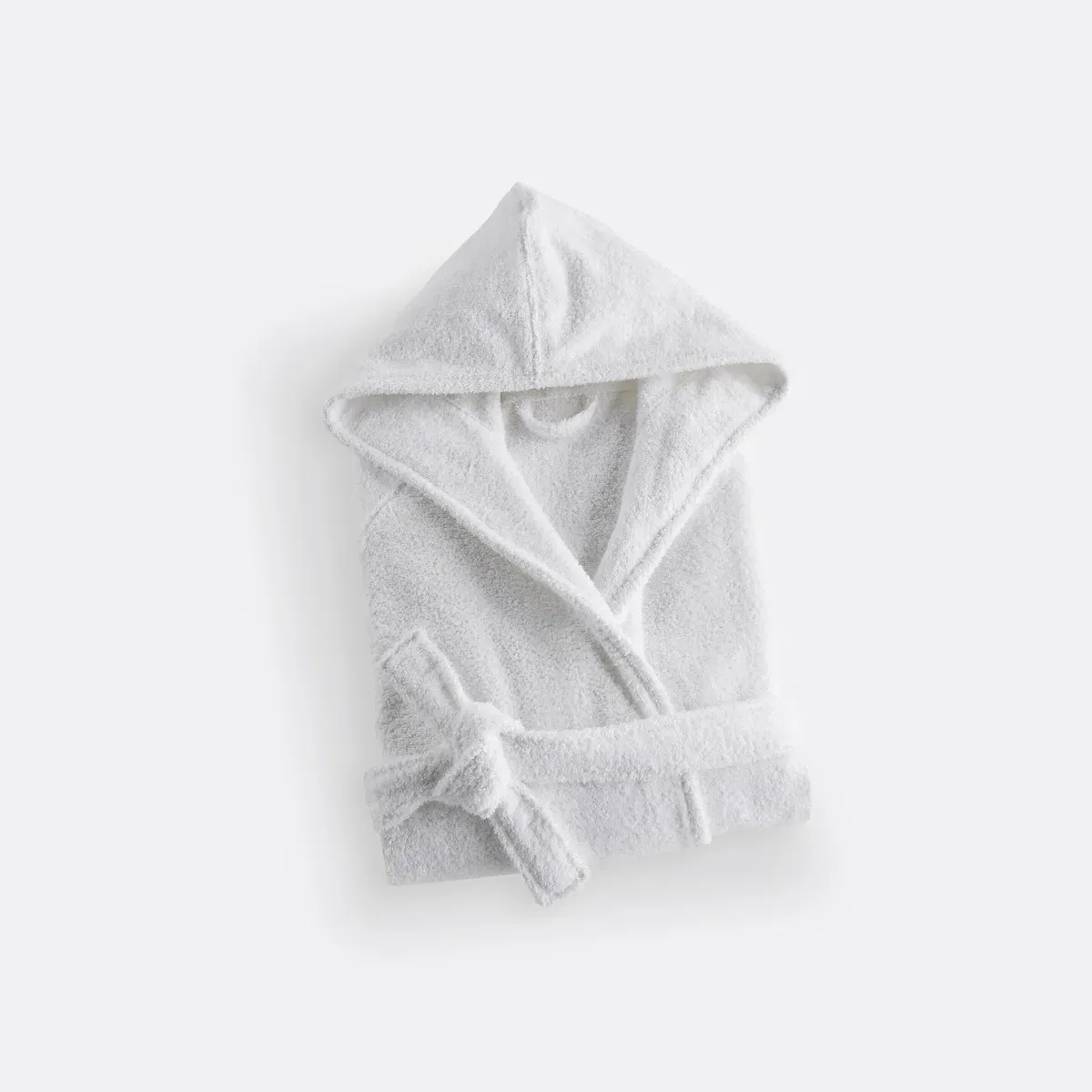 Ismo Hooded Bathrobe 450g/m² - White, Organic Cotton product