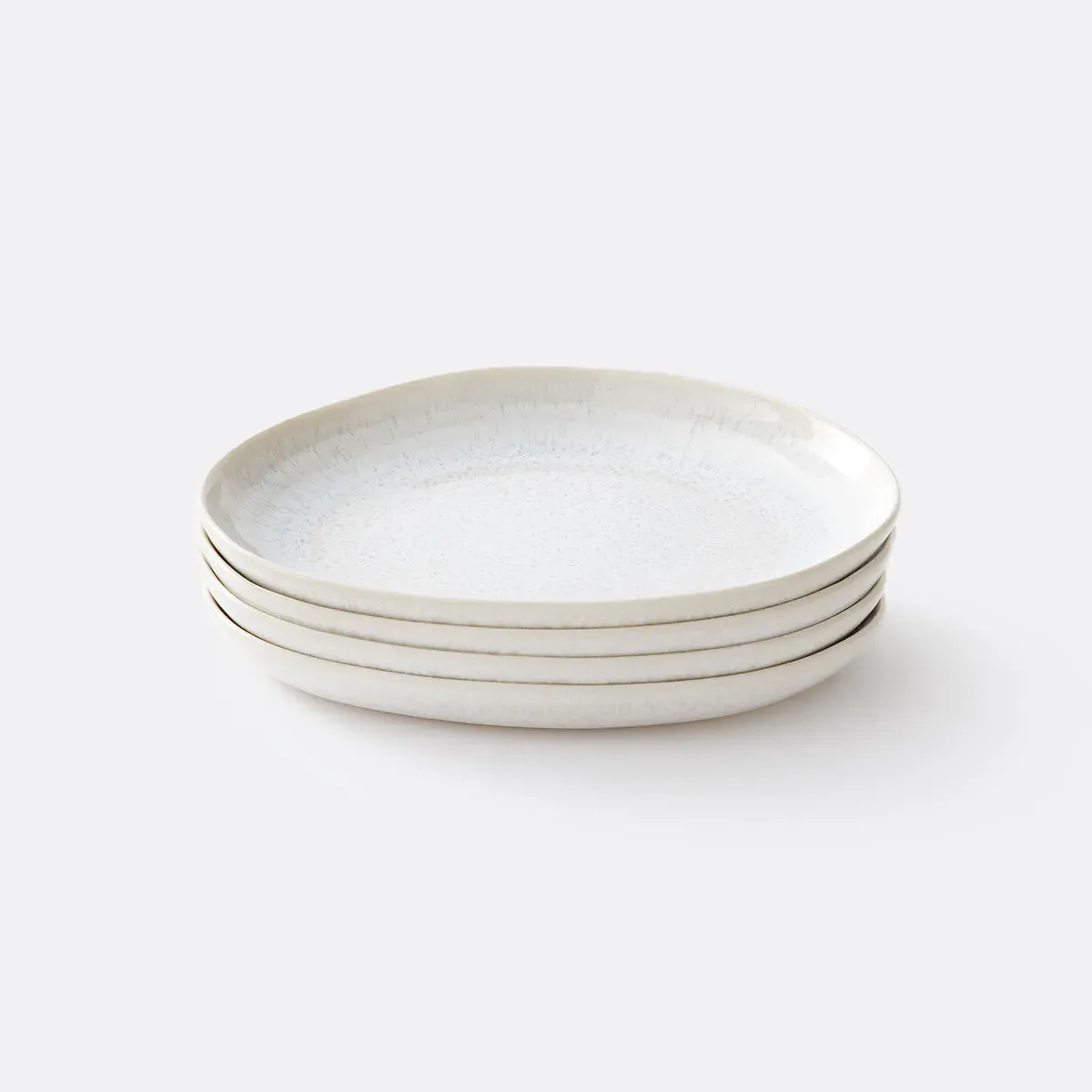 Ivoria Set of 4 Dessert Plates - Pearly Beige, Stoneware product