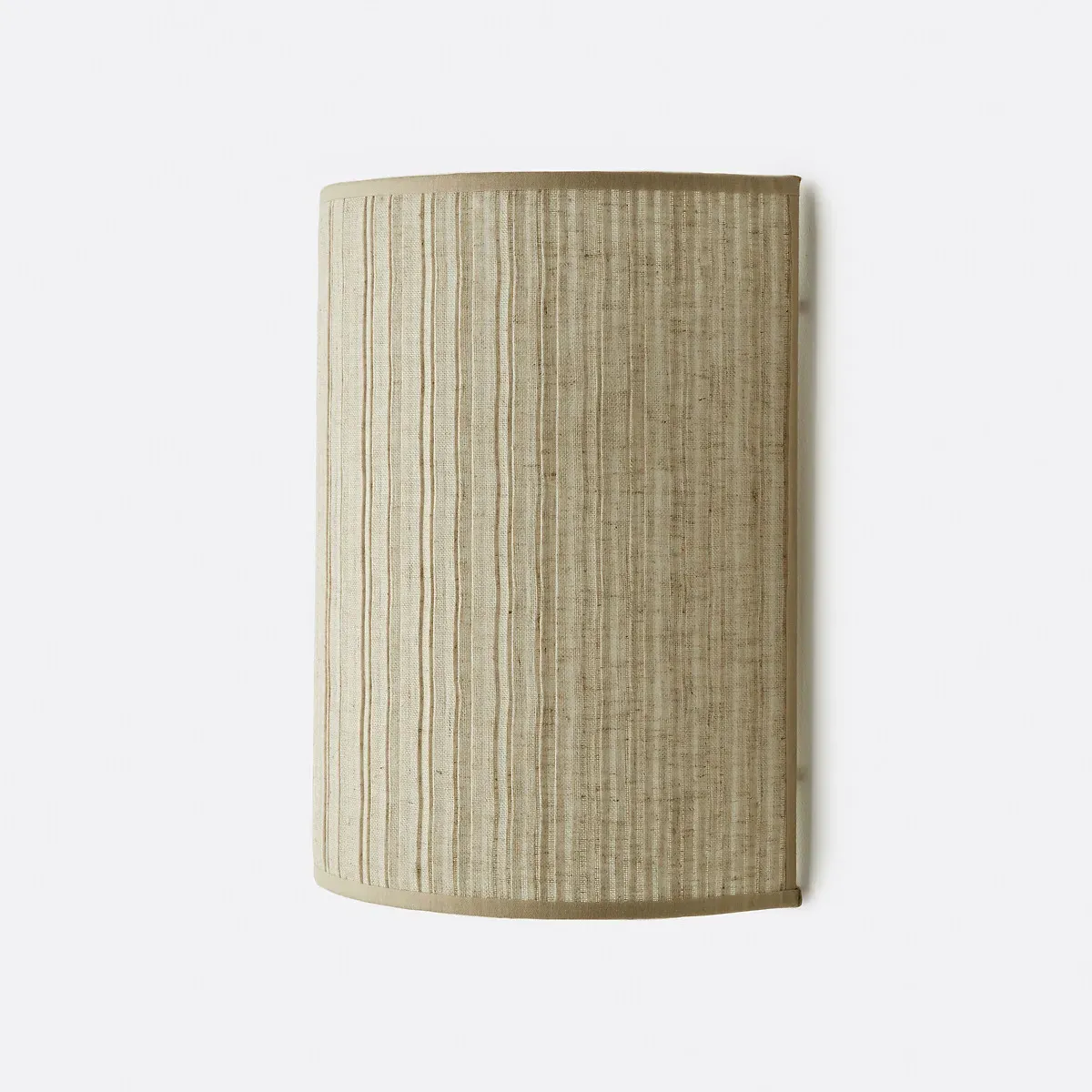 Jakoma Wall Light with Pleated Shade H25cm - Natural, Linen product