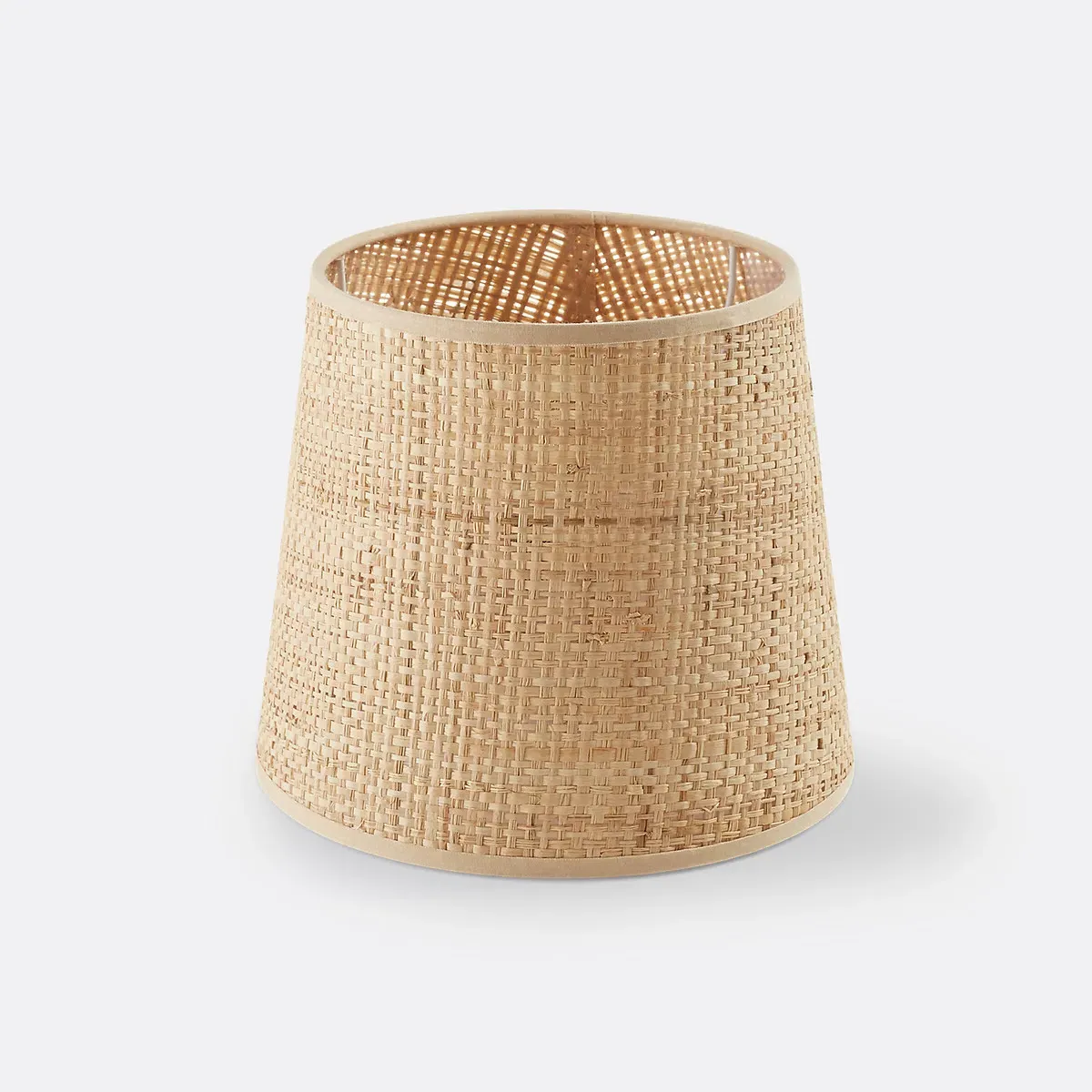 Jania Round Raffia Lampshade - Natural product