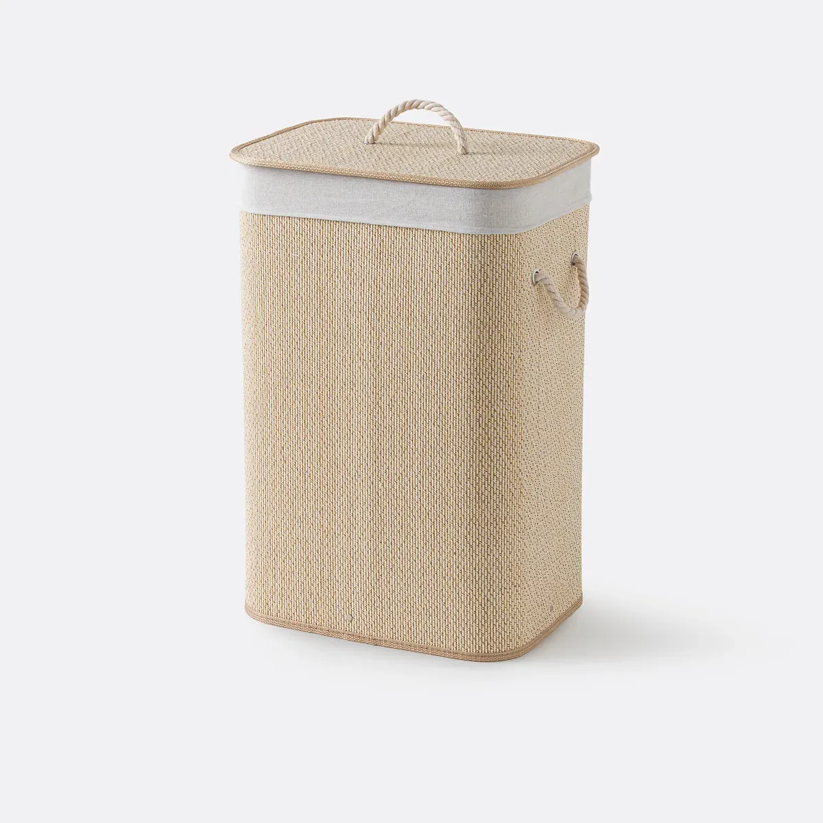 Jarco Laundry Basket with Lid - Natural, Bamboo product