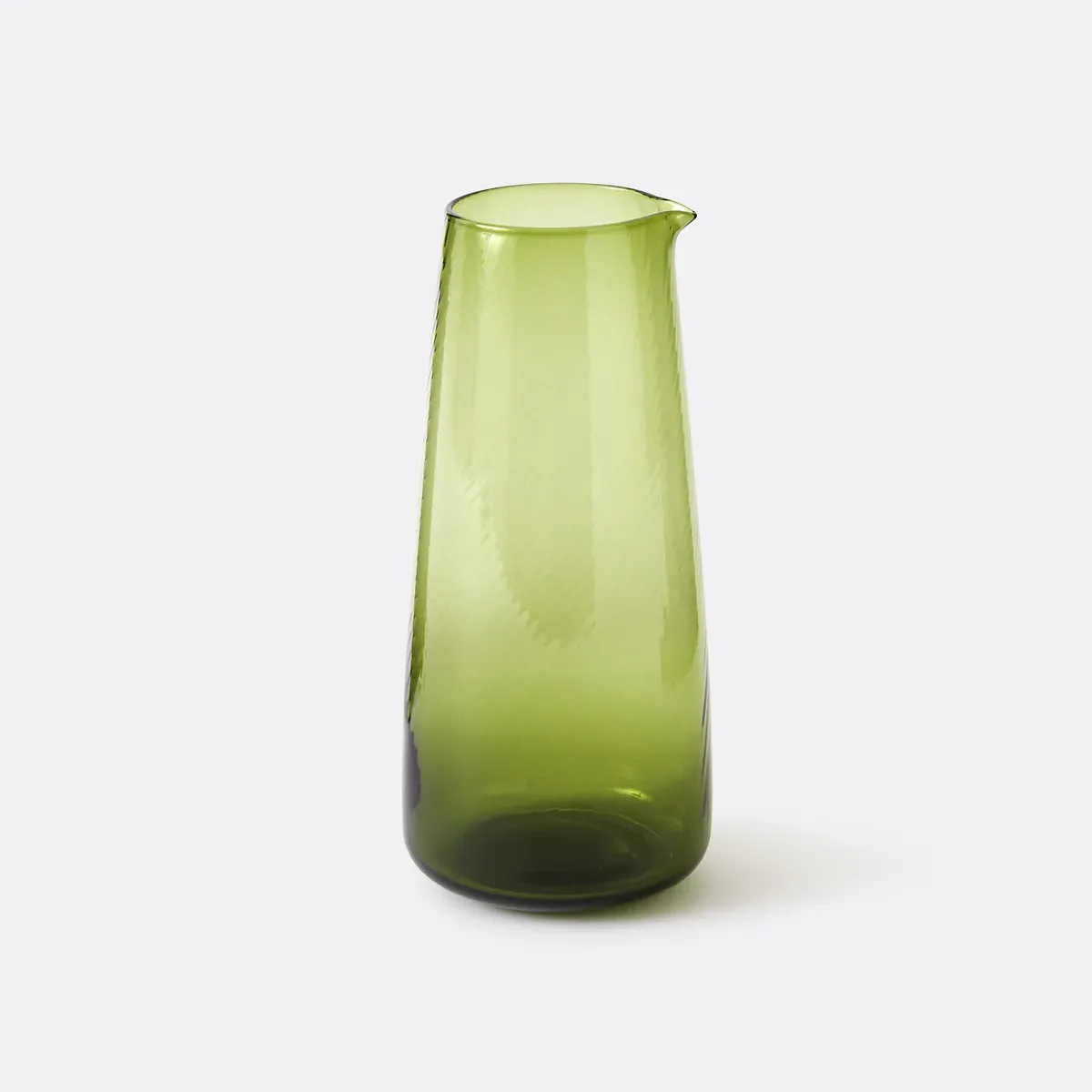 Jill Carafe - Green, Twisted Glass product