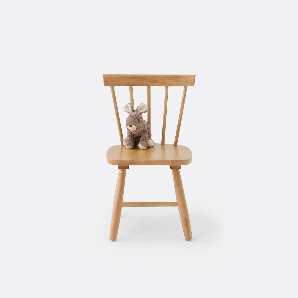 Jimi Bar Seat - Natural, Solid Rubberwood alternate view
