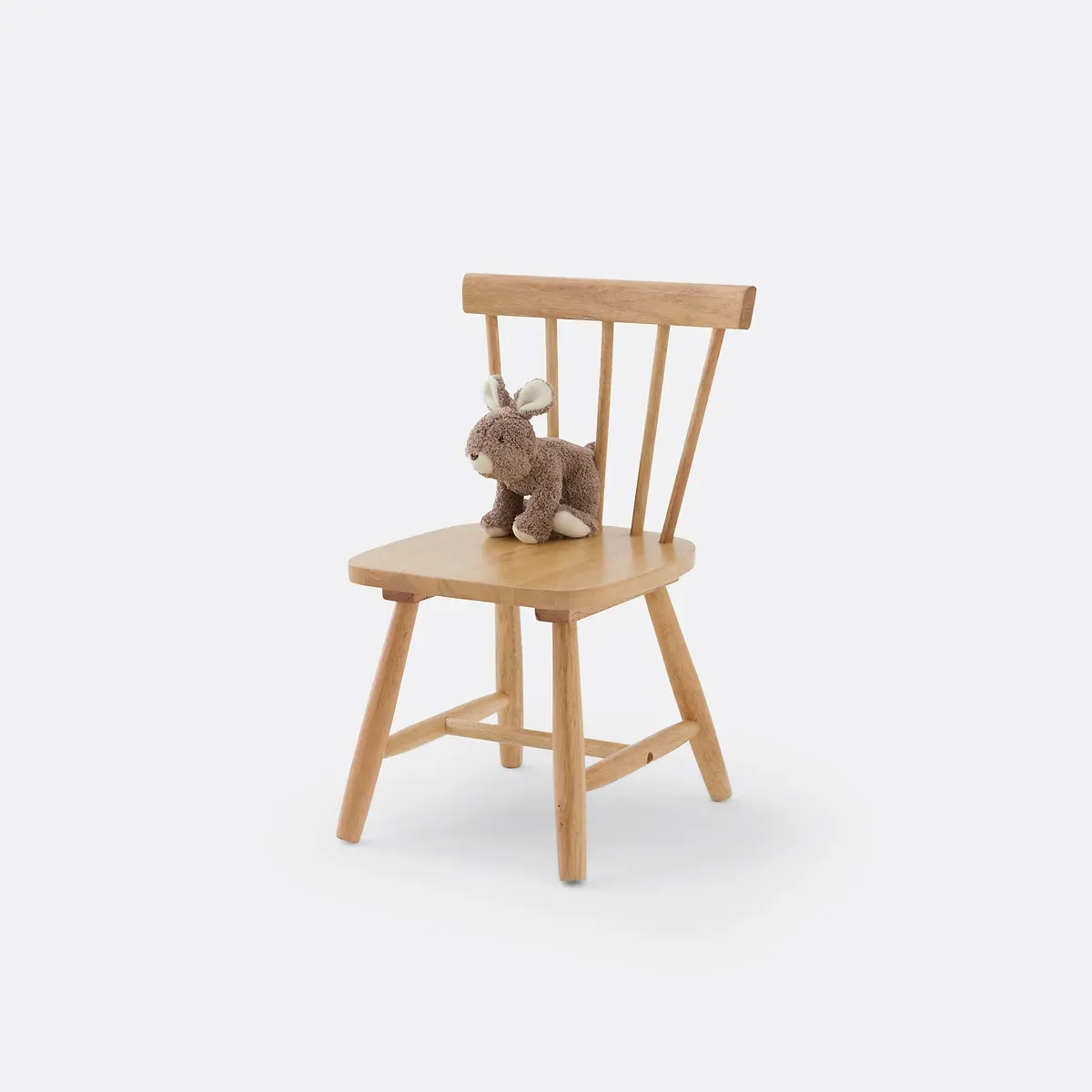 Jimi Bar Seat - Natural, Solid Rubberwood product