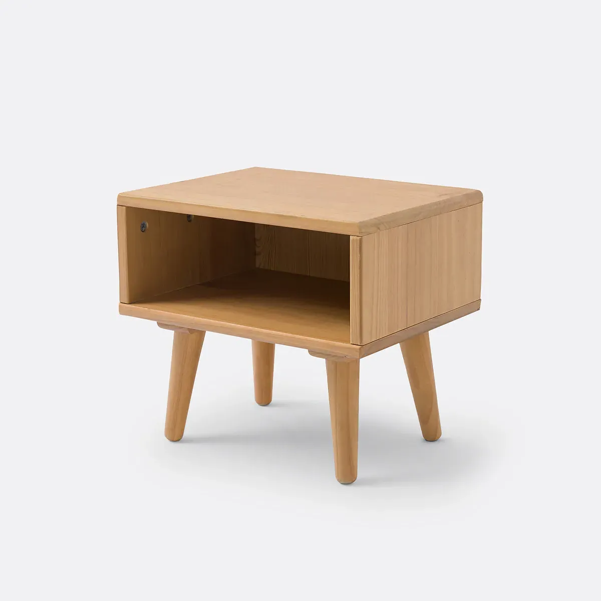 Jimi Bedside Table with Splayed Legs - Oak, Solid Pine product