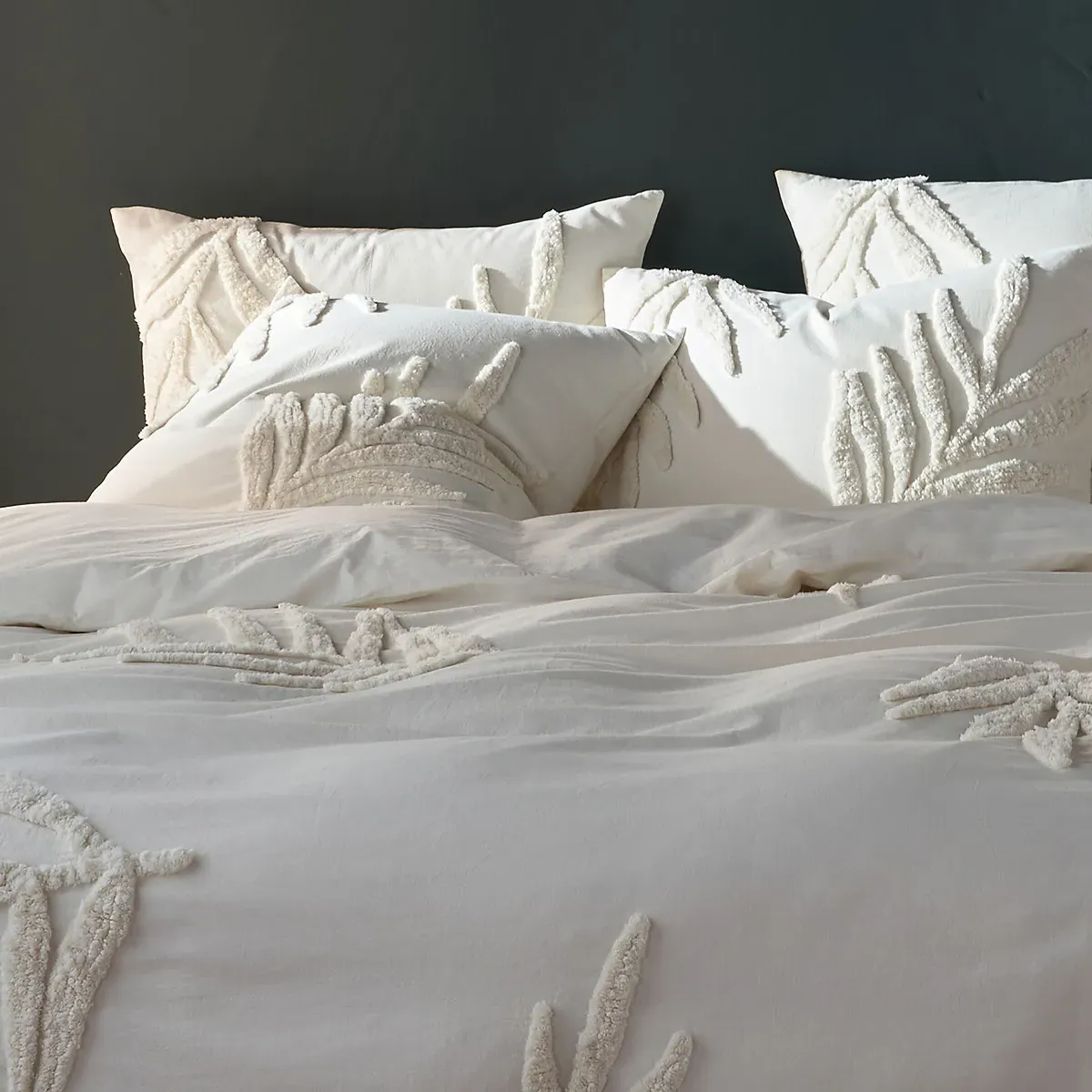 Jobe Pillowcase - Ecru, Cotton alternate view