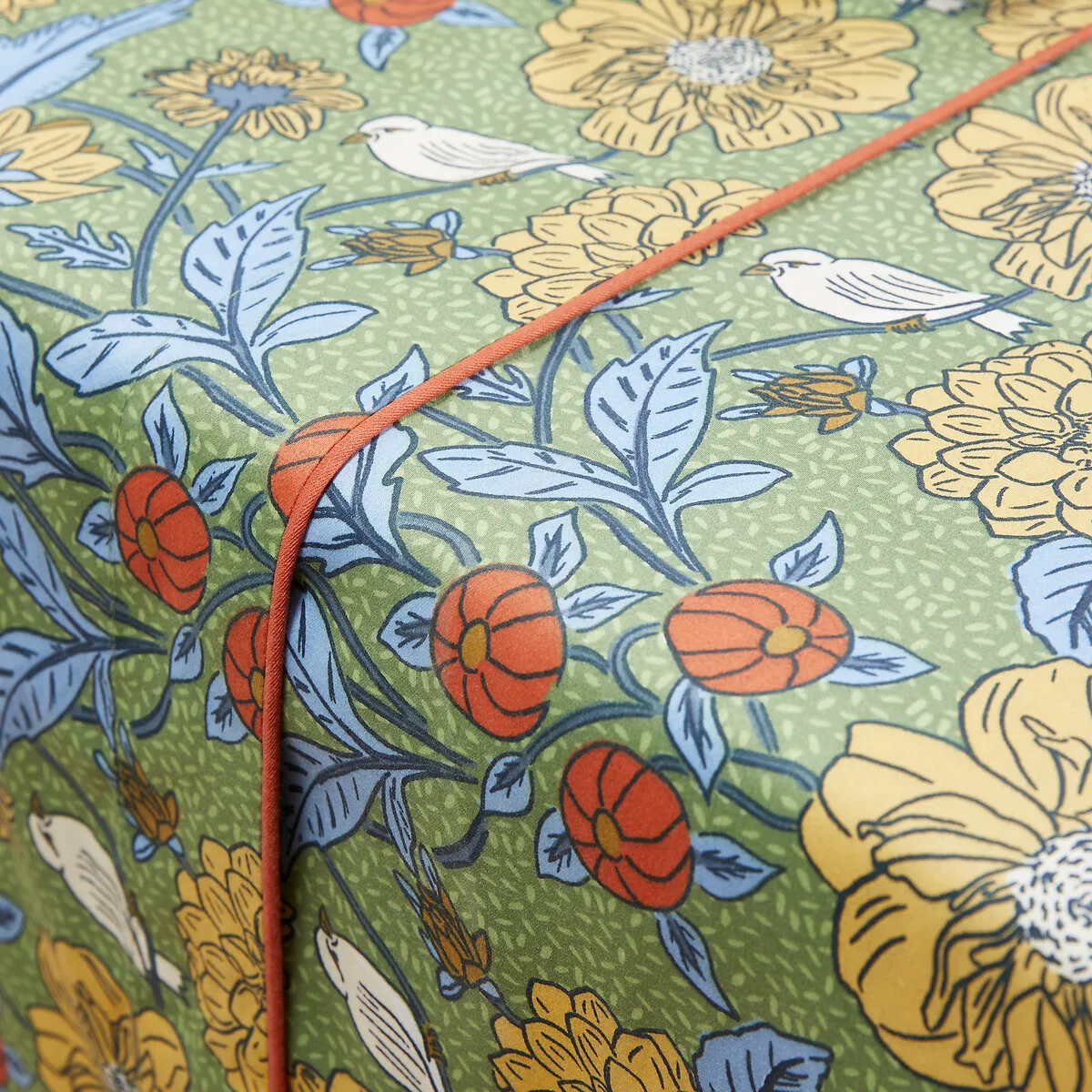 Johanna Flat Sheet - Printed, Cotton Satin alternate view