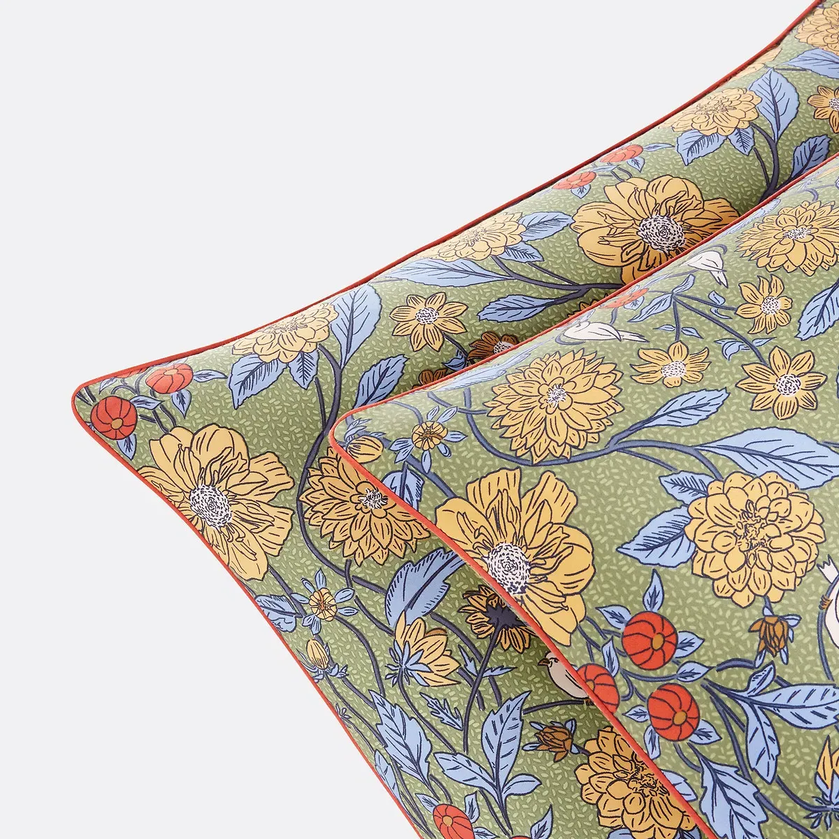 Johanna Pillowcase - Printed, Cotton Satin alternate view