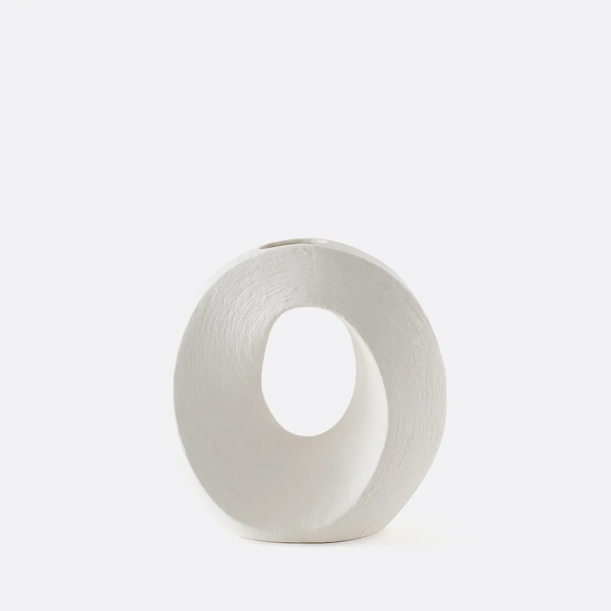 Jolia Decorative Ceramic Vase - White product