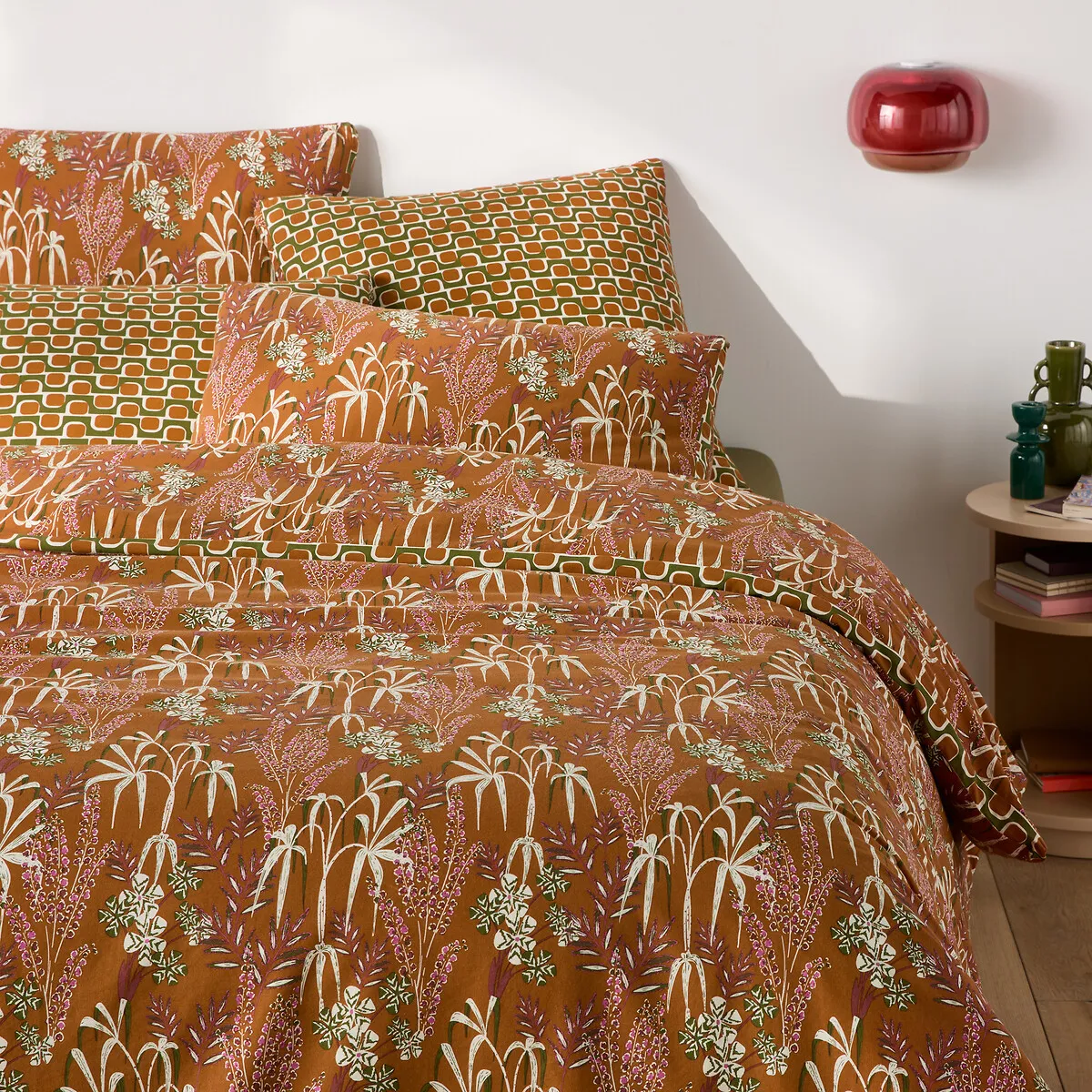 Juliette Duvet Cover - Printed, Washed Cotton product