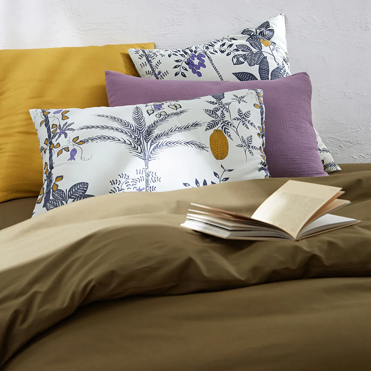 Kampong Cotton Satin Pillowcase - Printed product