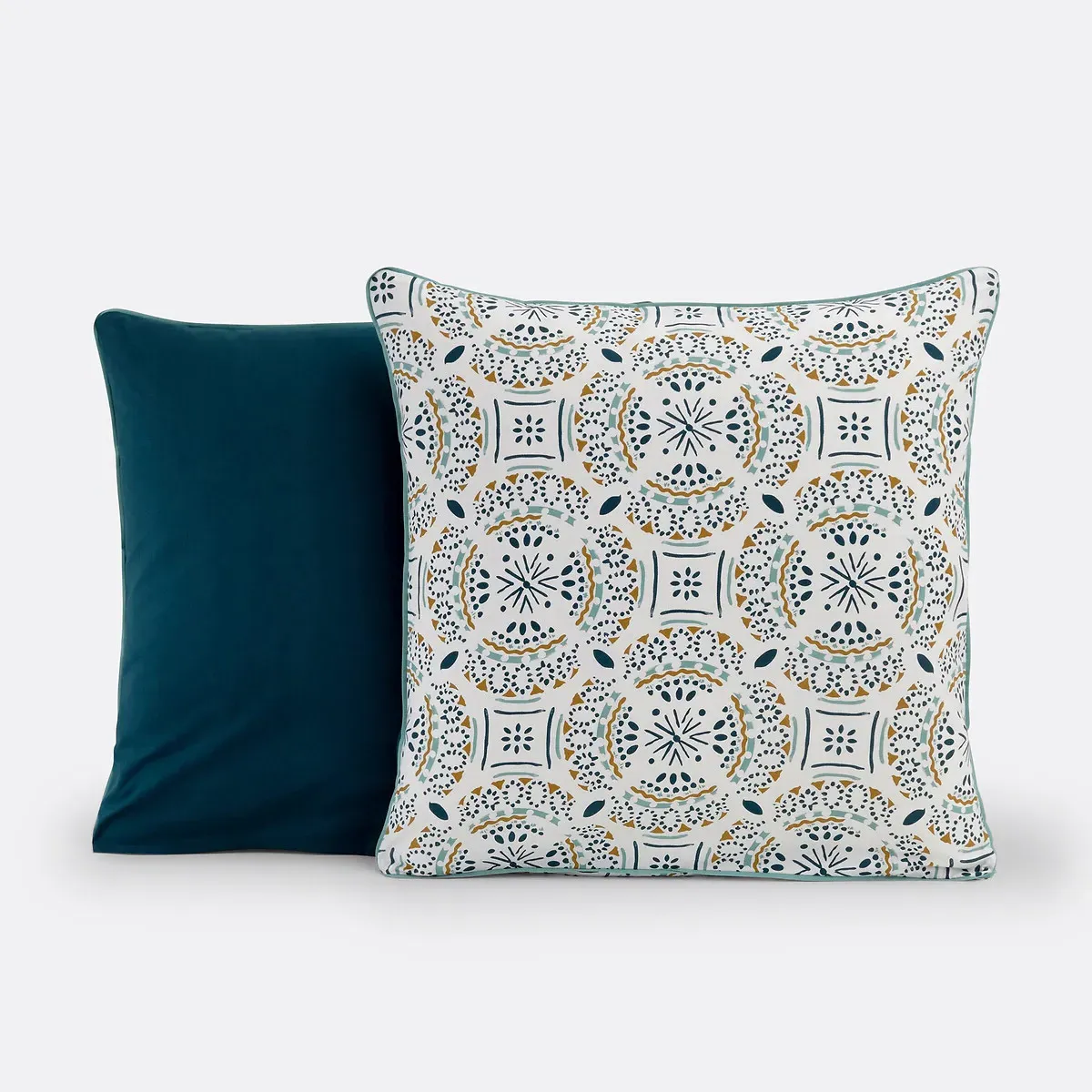 Keyiah Pillowcase - Blue Print, Cotton alternate view