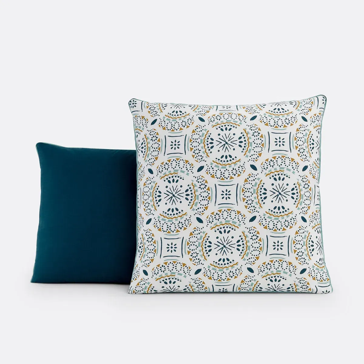 Keyiah Pillowcase - Blue Print, Cotton product