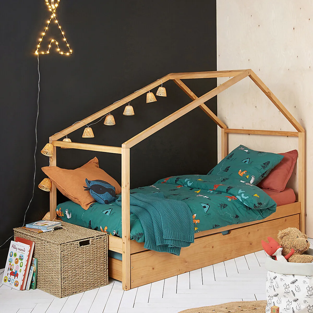 Kino Foldable Storage Trunk - Natural, Seagrass alternate view