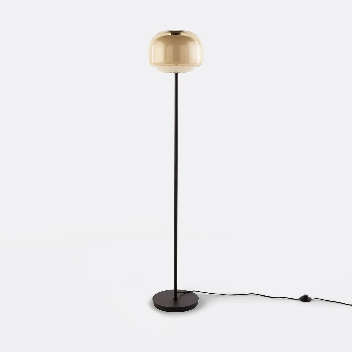 Kinoko Floor Lamp - Ecru, Hand Blown Glass product