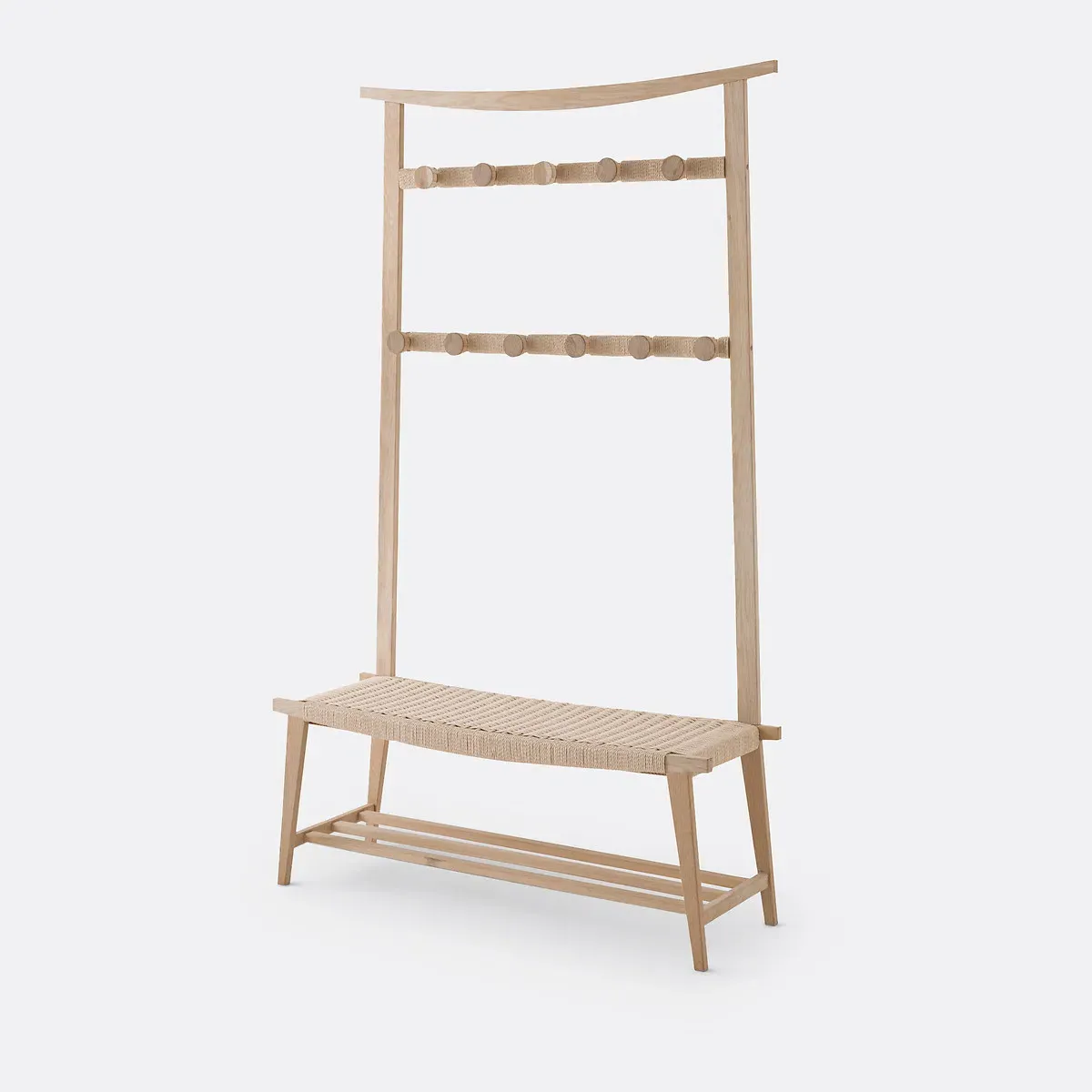 Kioto Hallway Storage Bench - Oak product