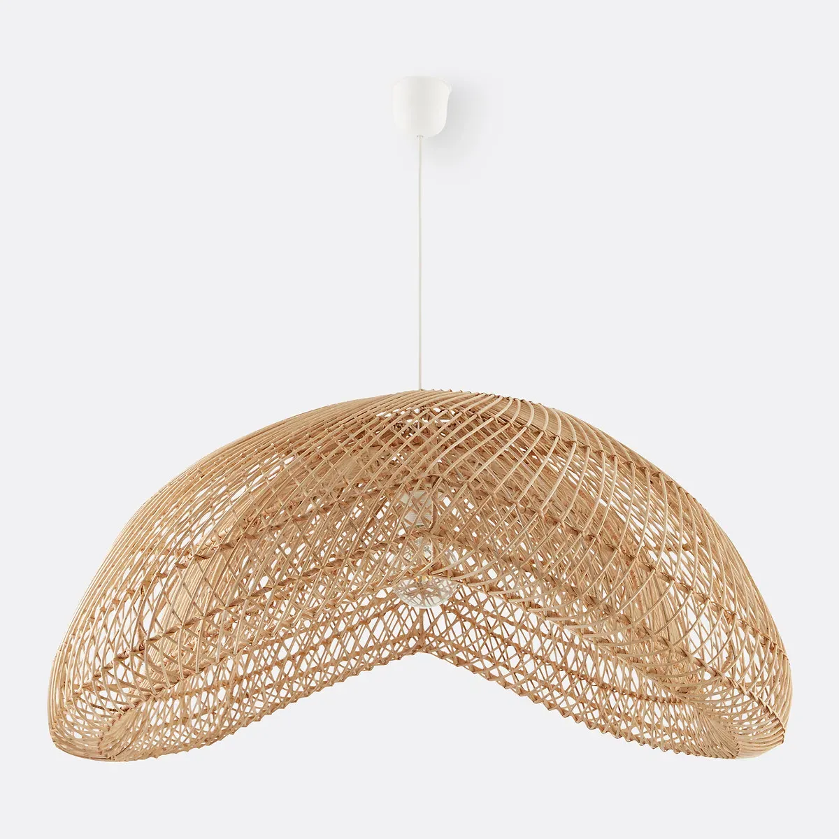 Kirana Round Ceiling Light - Natural, Rattan product