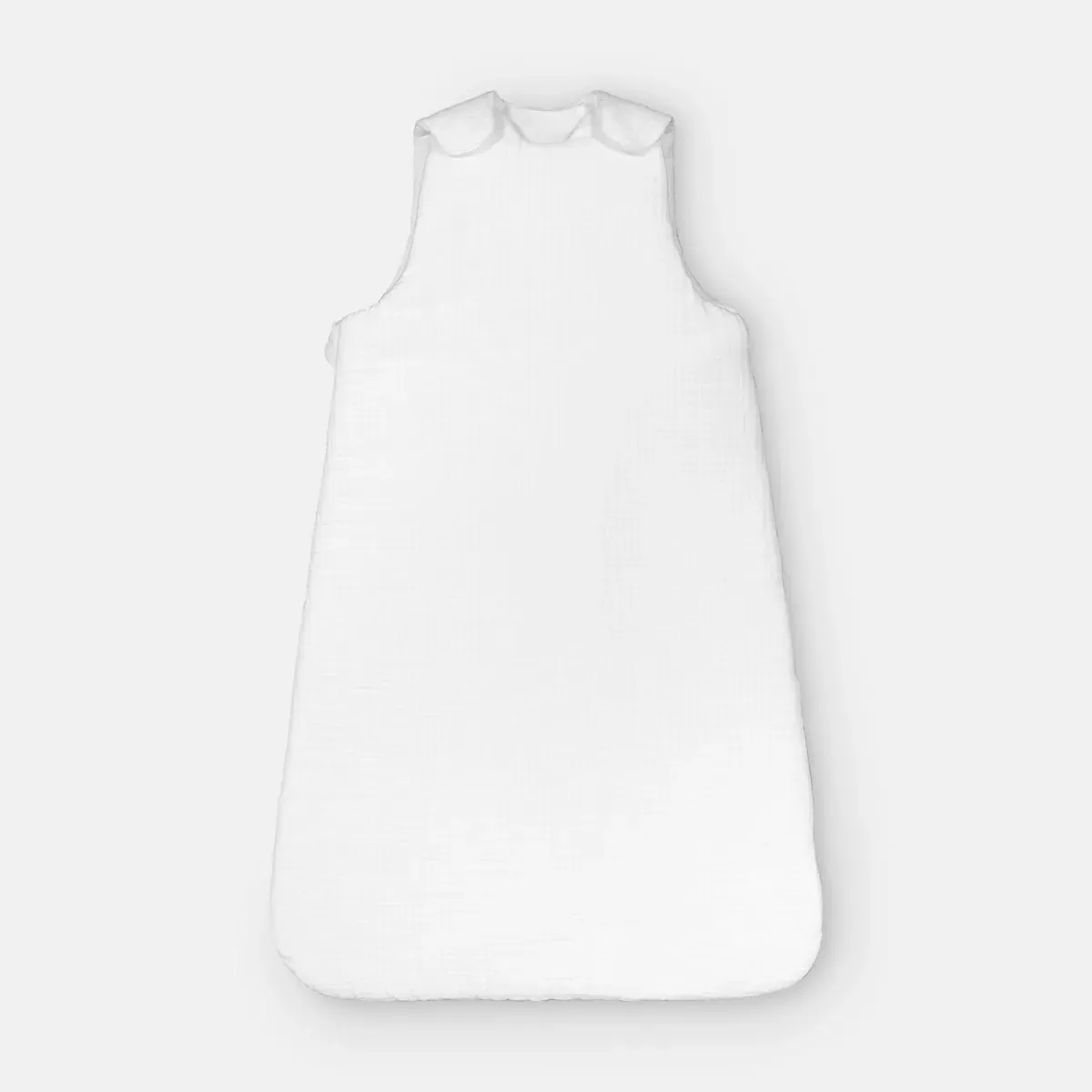 Kumla Sleeveless Sleep Bag - White, Cotton Muslin product