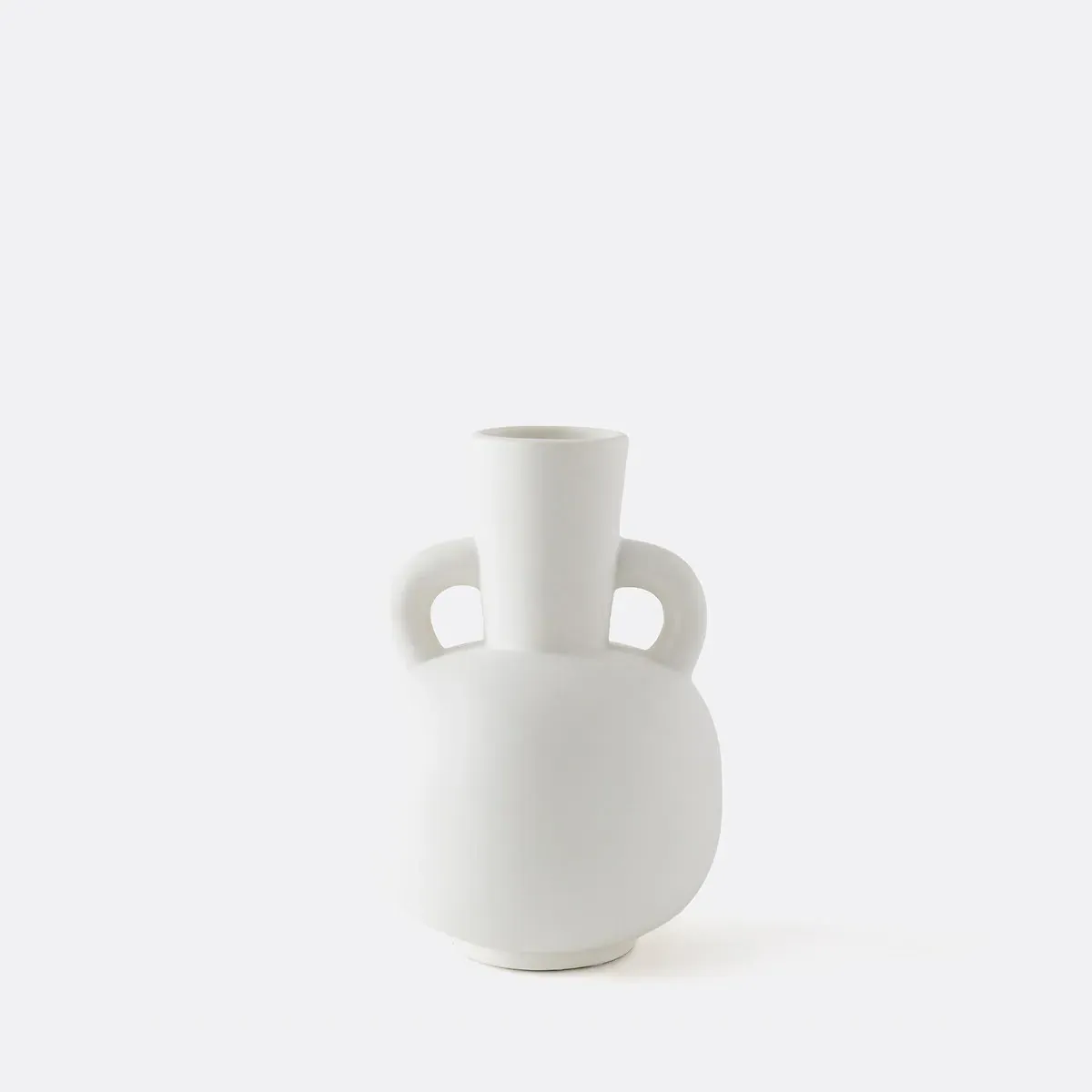 Kuza Amphora Decorative Ceramic Vase - White product