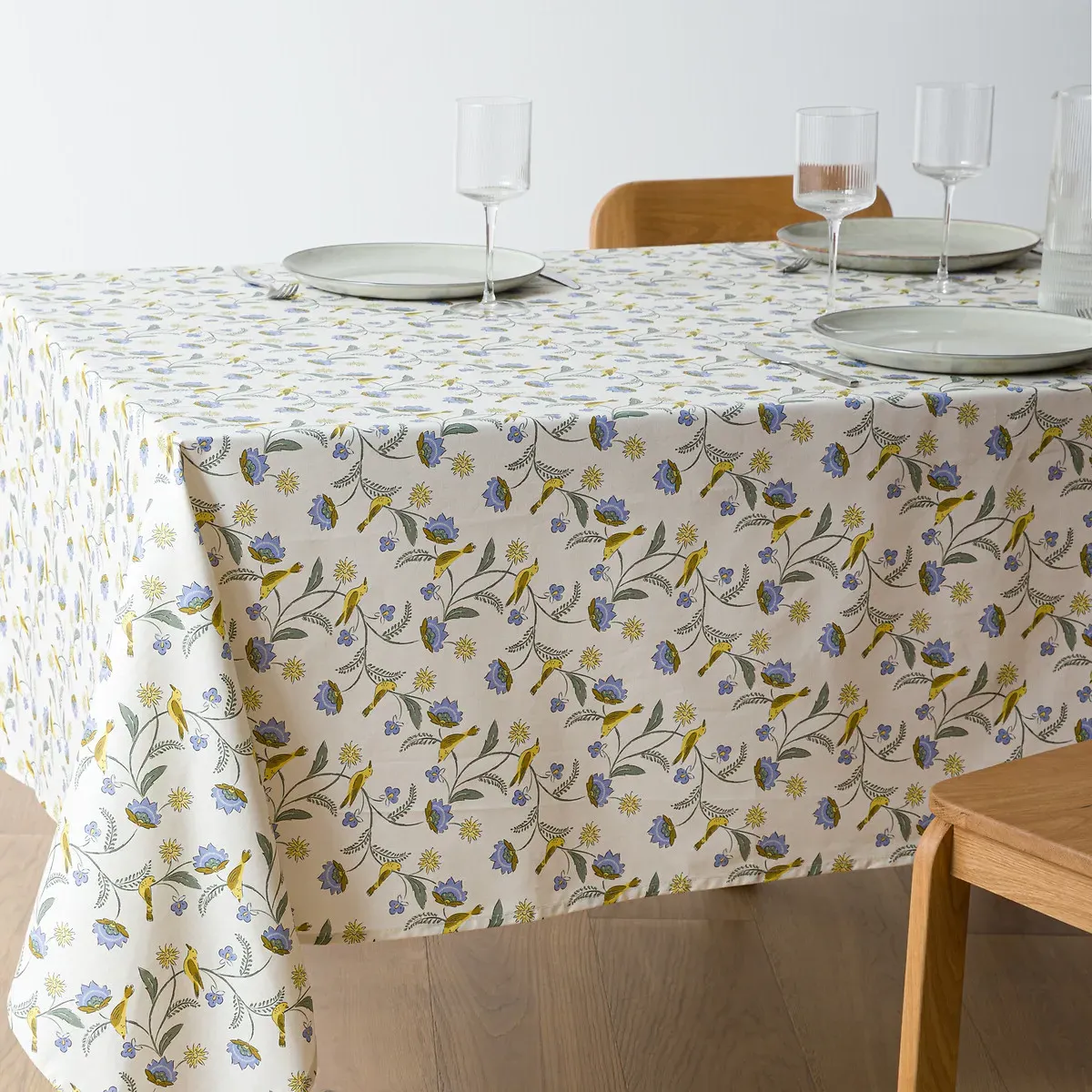 Lanzana Printed Coated Cotton Tablecloth product