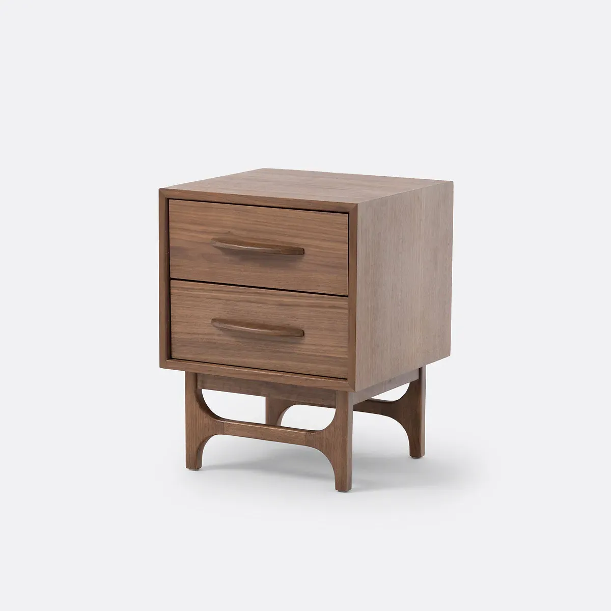 Larsen 2-Drawer Bedside Table - Walnut product