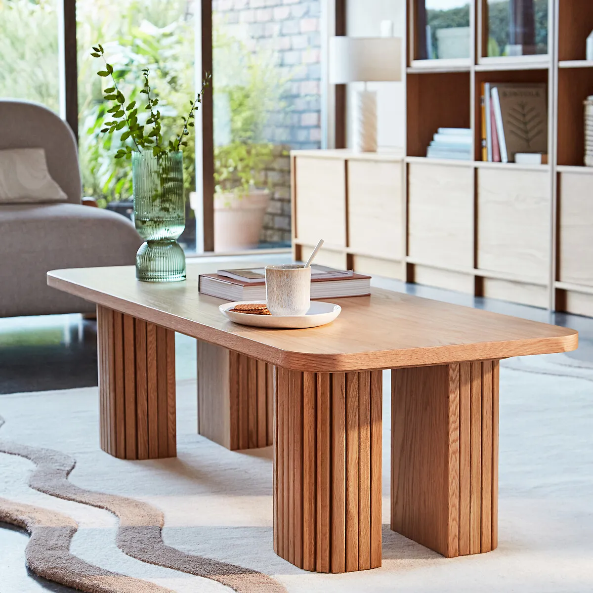 Latti Coffee Table - Oak, Veneer alternate view
