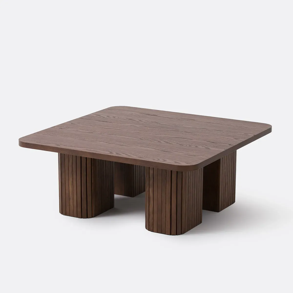 Latti Round Coffee Table - Walnut, Ash Veneer product