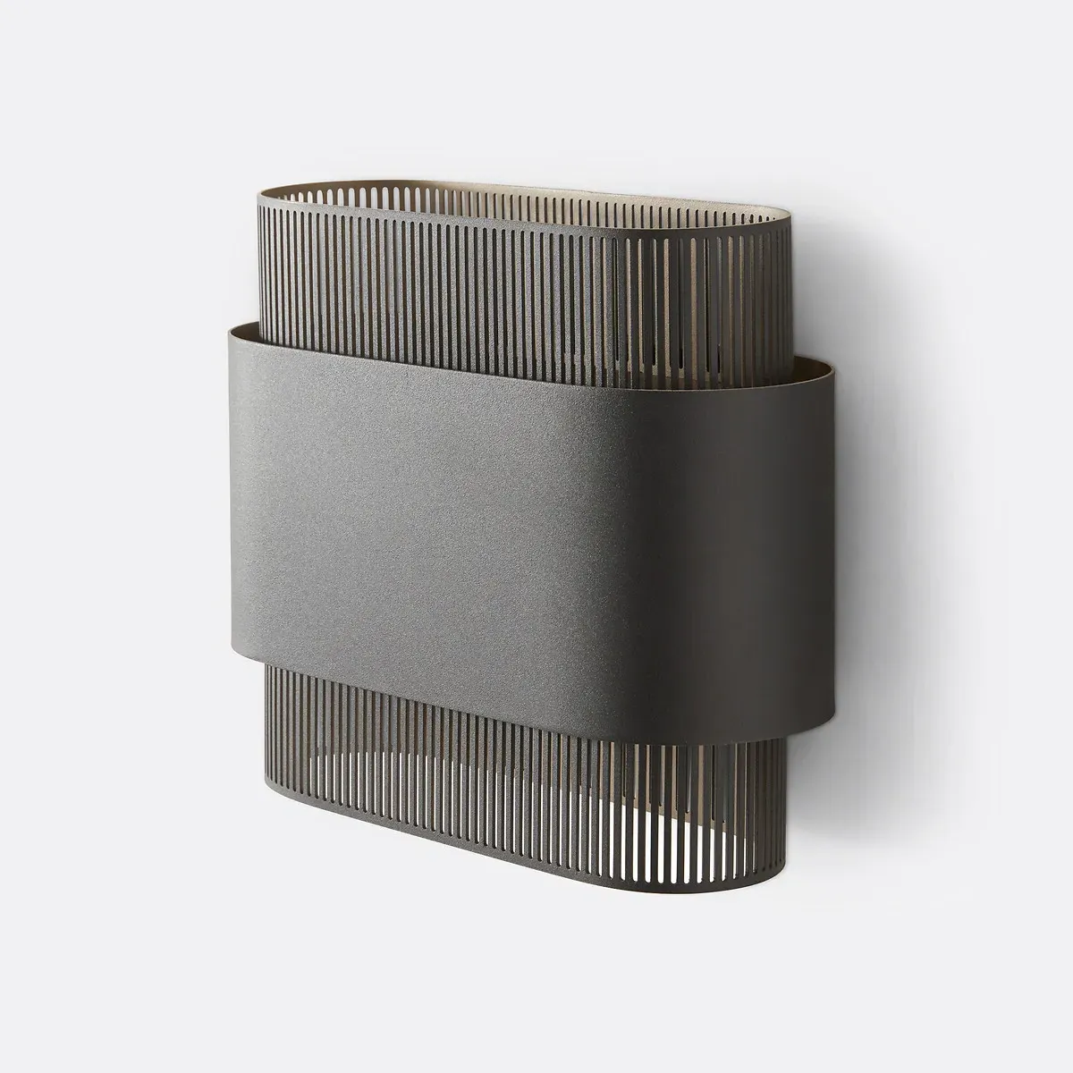 Leila Double Wall Light - Black, Iron product