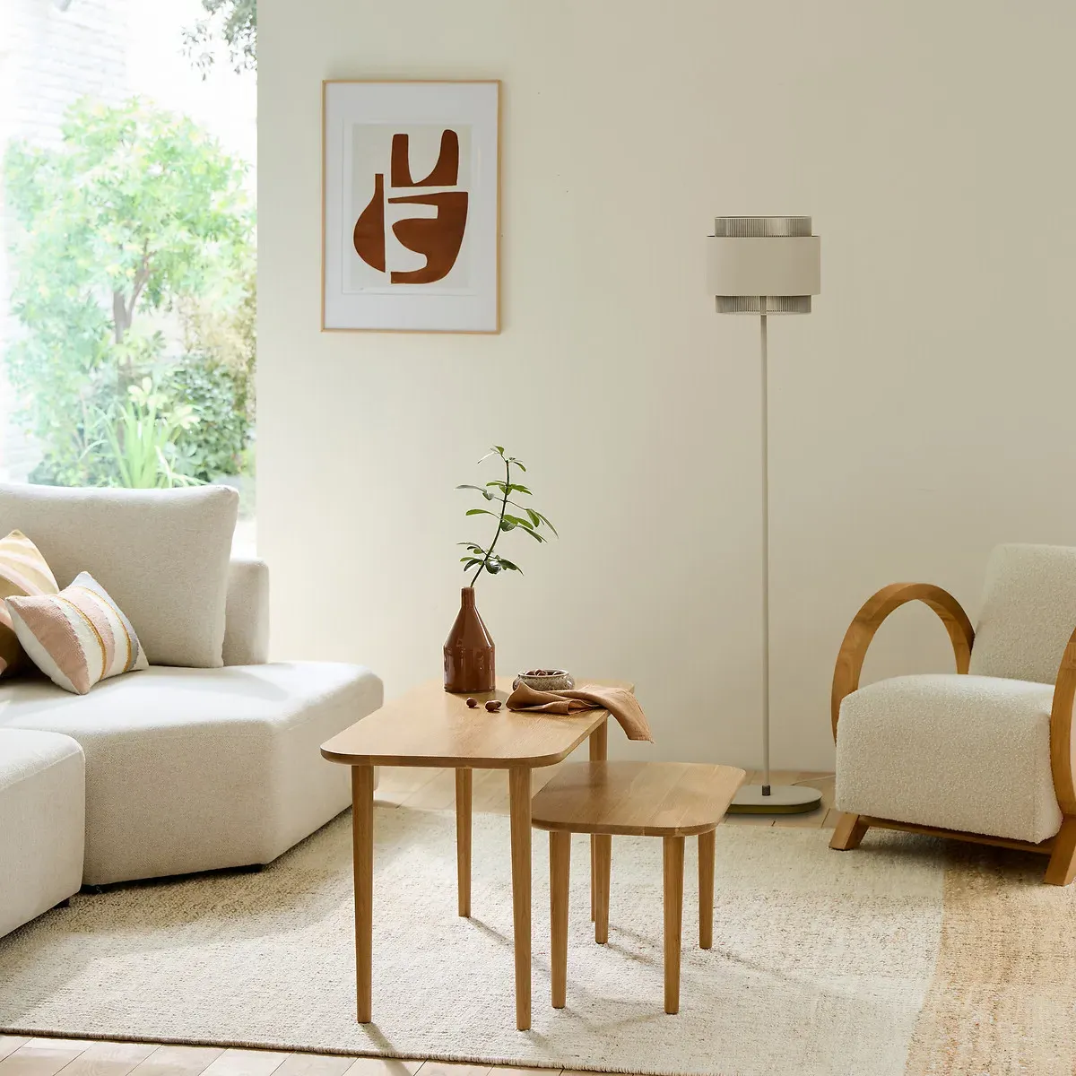 Leila Metal Floor Lamp - Chalk alternate view