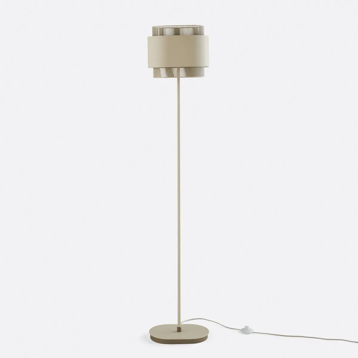 Leila Metal Floor Lamp - Chalk product