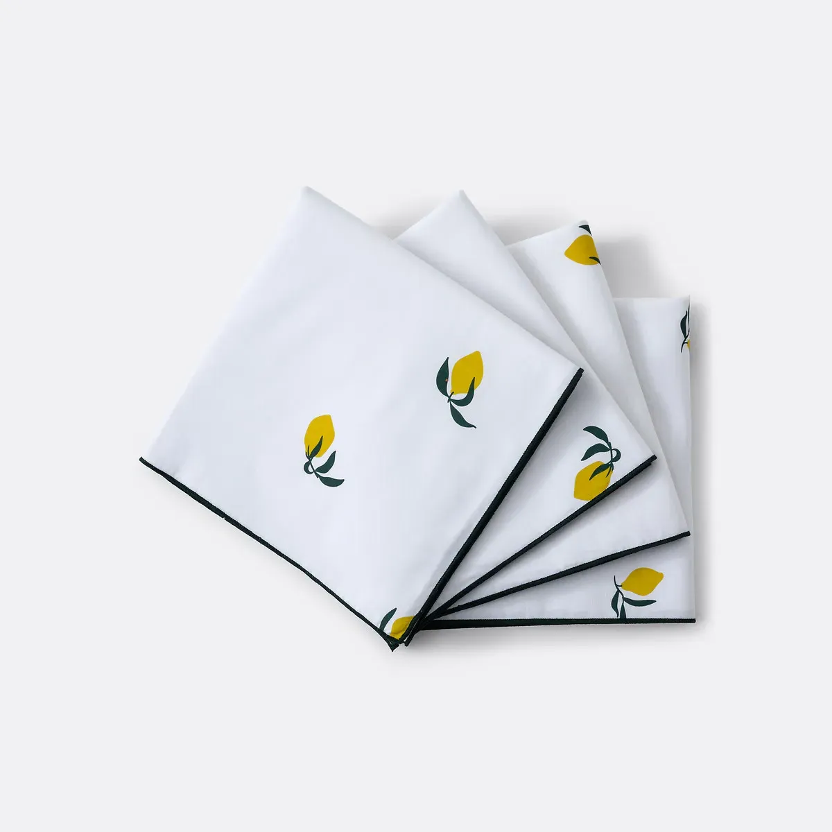 Lemon Printed Cotton Napkins, Set of 4 product