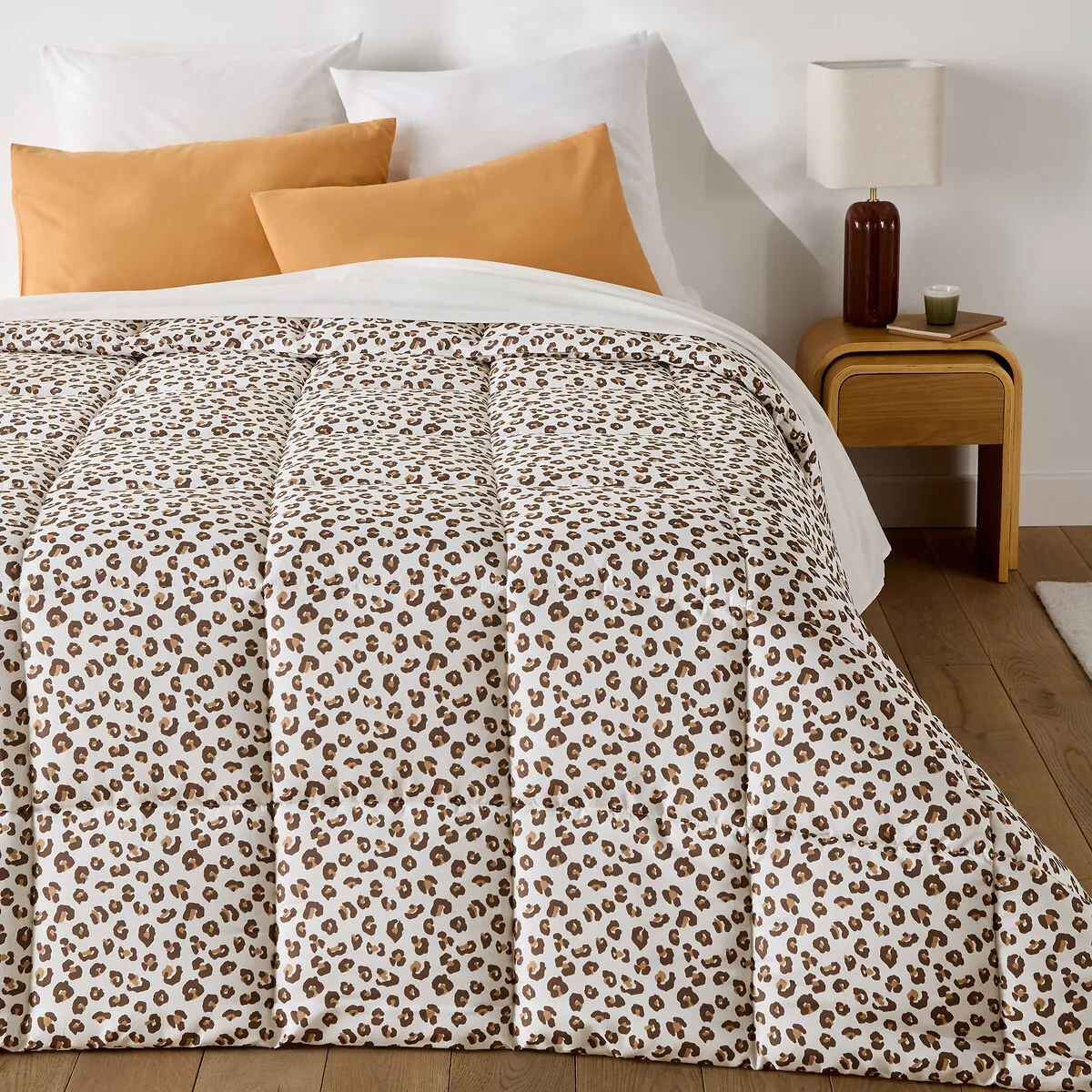 Leopold King Size Duvet - Leopard Print, Recycled Microfibre product