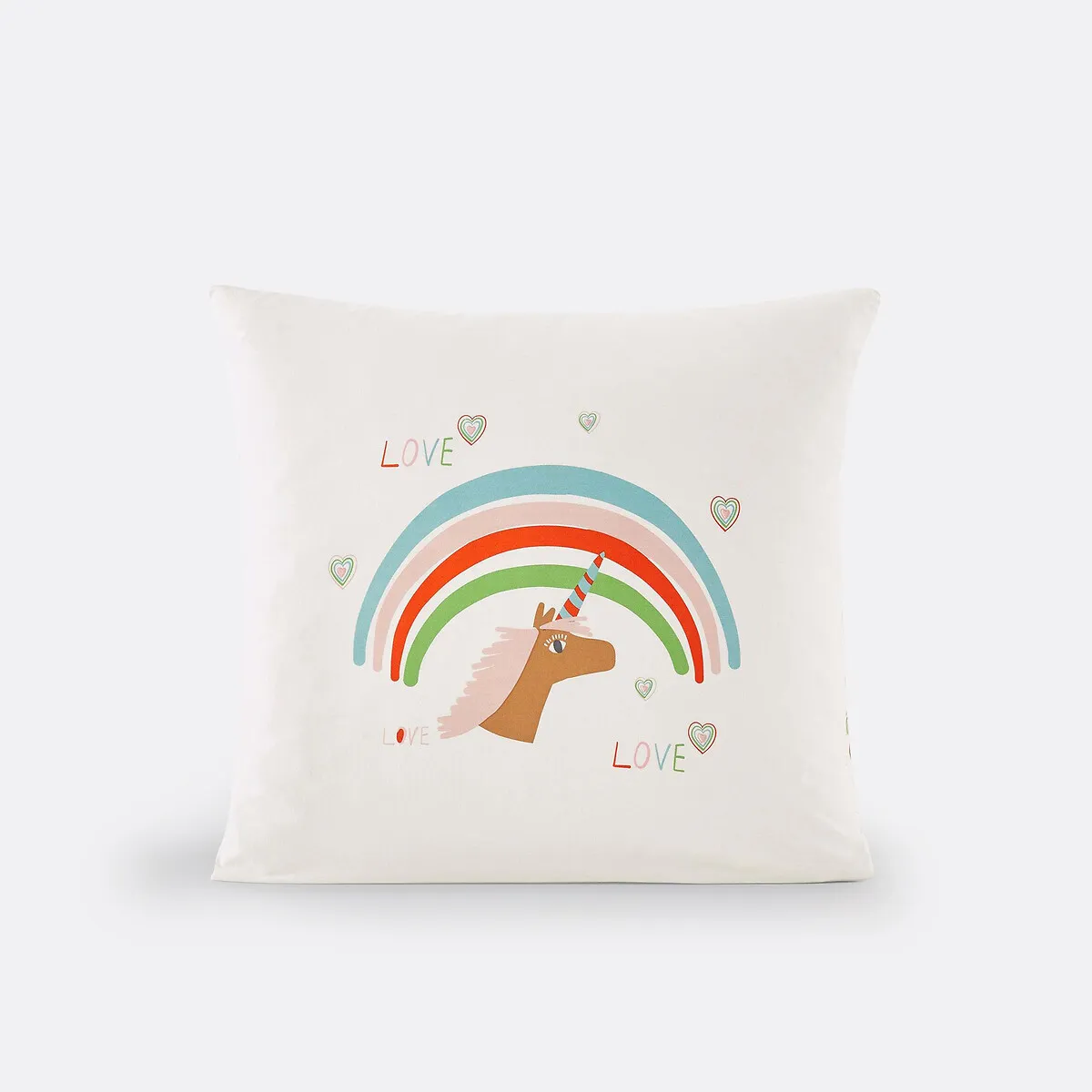 Licorne Unicorn Print Pillowcase - Organic Cotton product