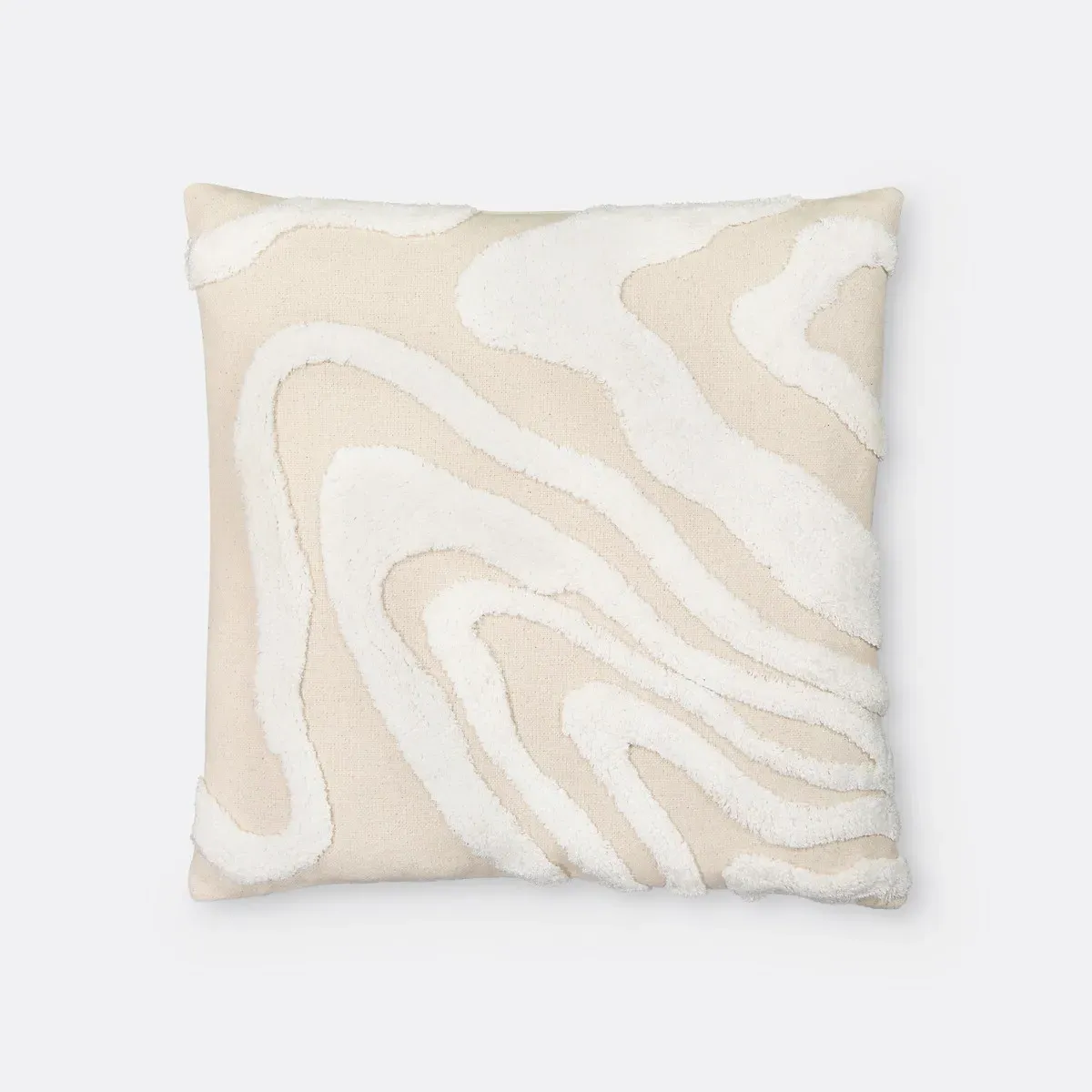 Limestone Cushion Cover - Ecru, Viscose Cotton product