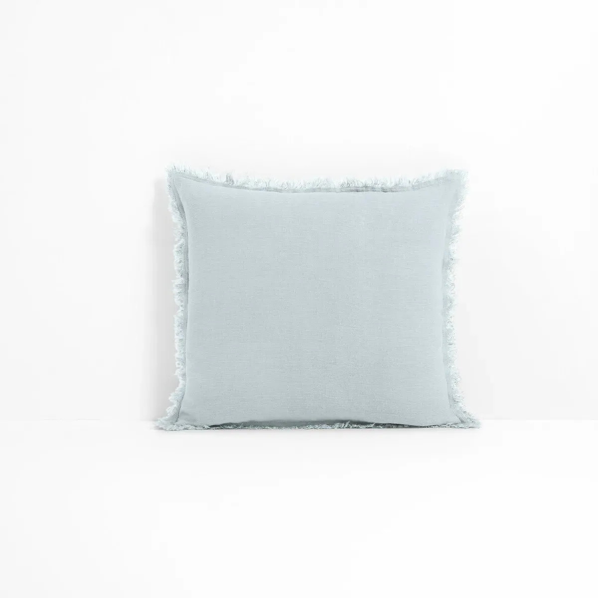 Linange Pre-Washed Cushion Cover - Pastel Blue, Linen product