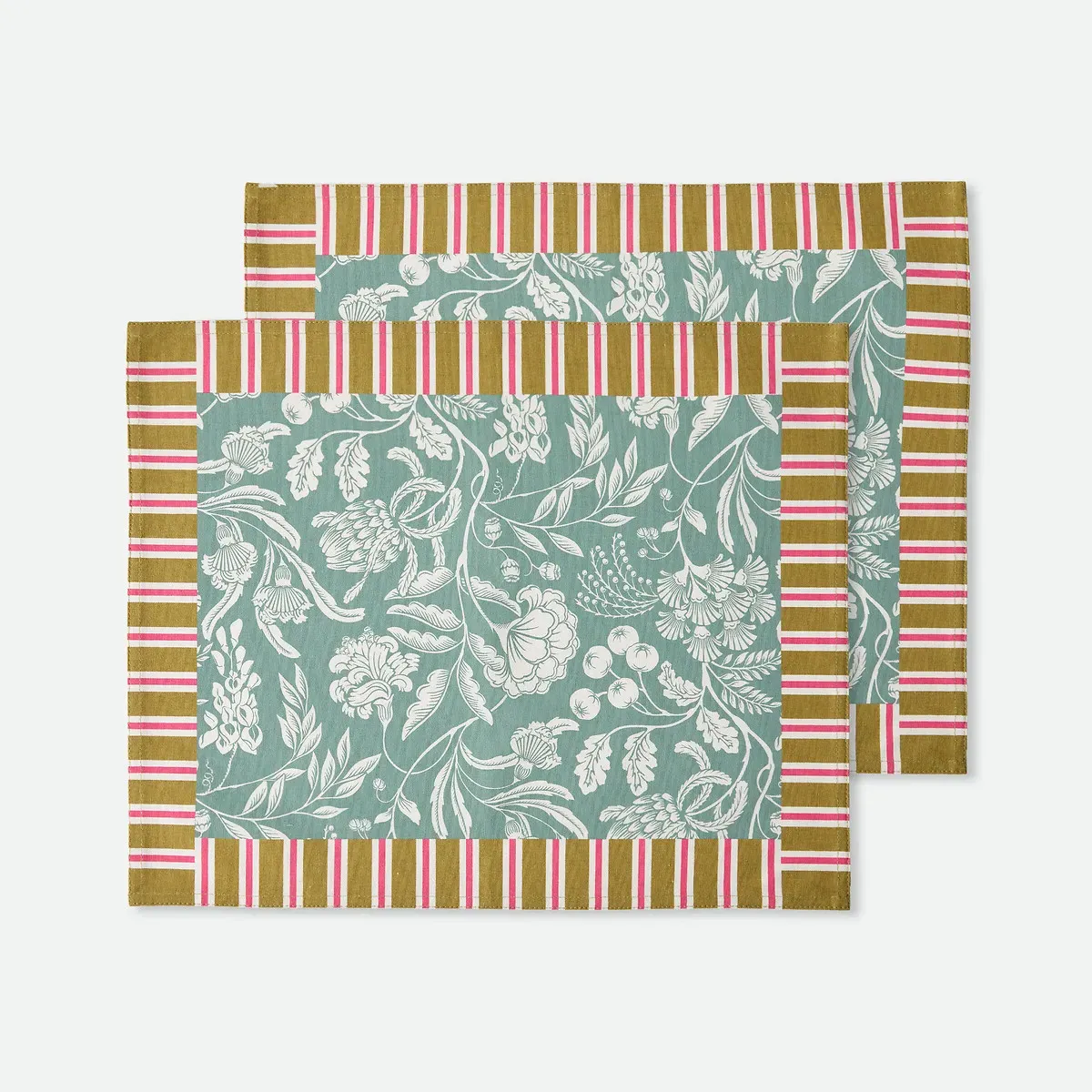 Linda Set of 2 Placemats - Printed, Cotton product