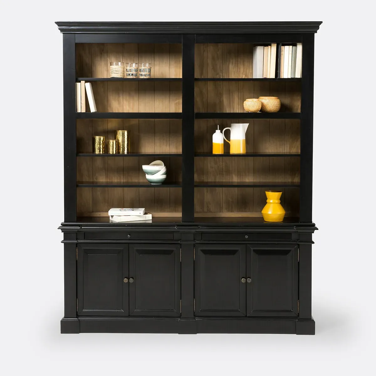 Lipstick Double Apothecary Library - Black, Pine alternate view