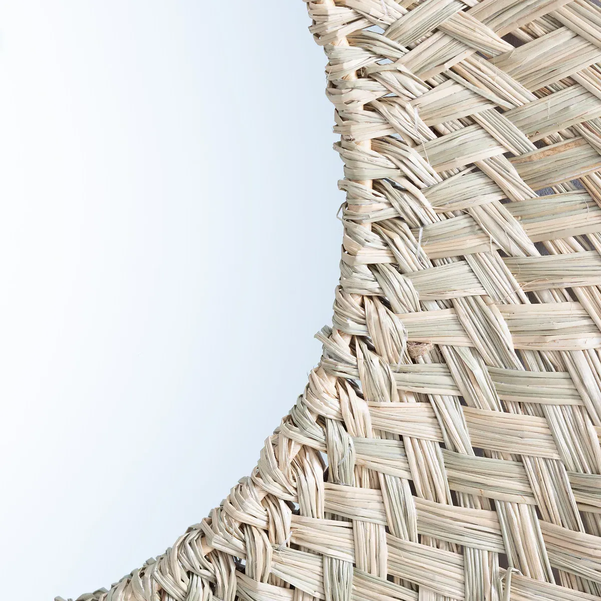Loully Sunburst Wall Mirror - Natural, Straw alternate view