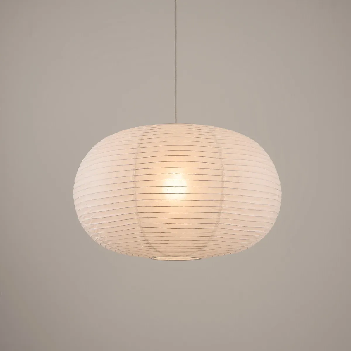 Lunea 50cm Round Ceiling Light - White, Rice Paper alternate view