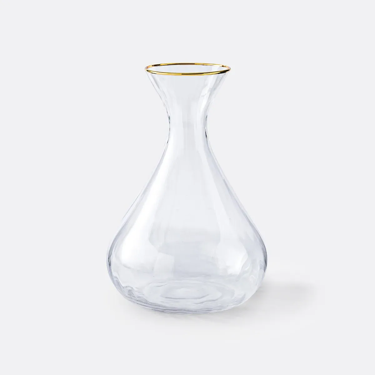 Lurik Ribbed Glass Decanter - Transparent, Glass product