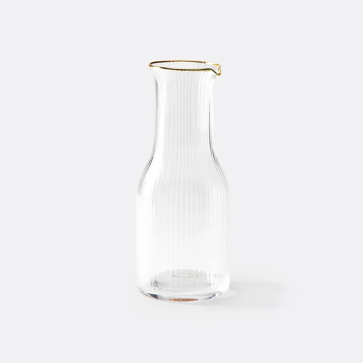 Lurik Textured Glass Jug - Transparent, Glass product