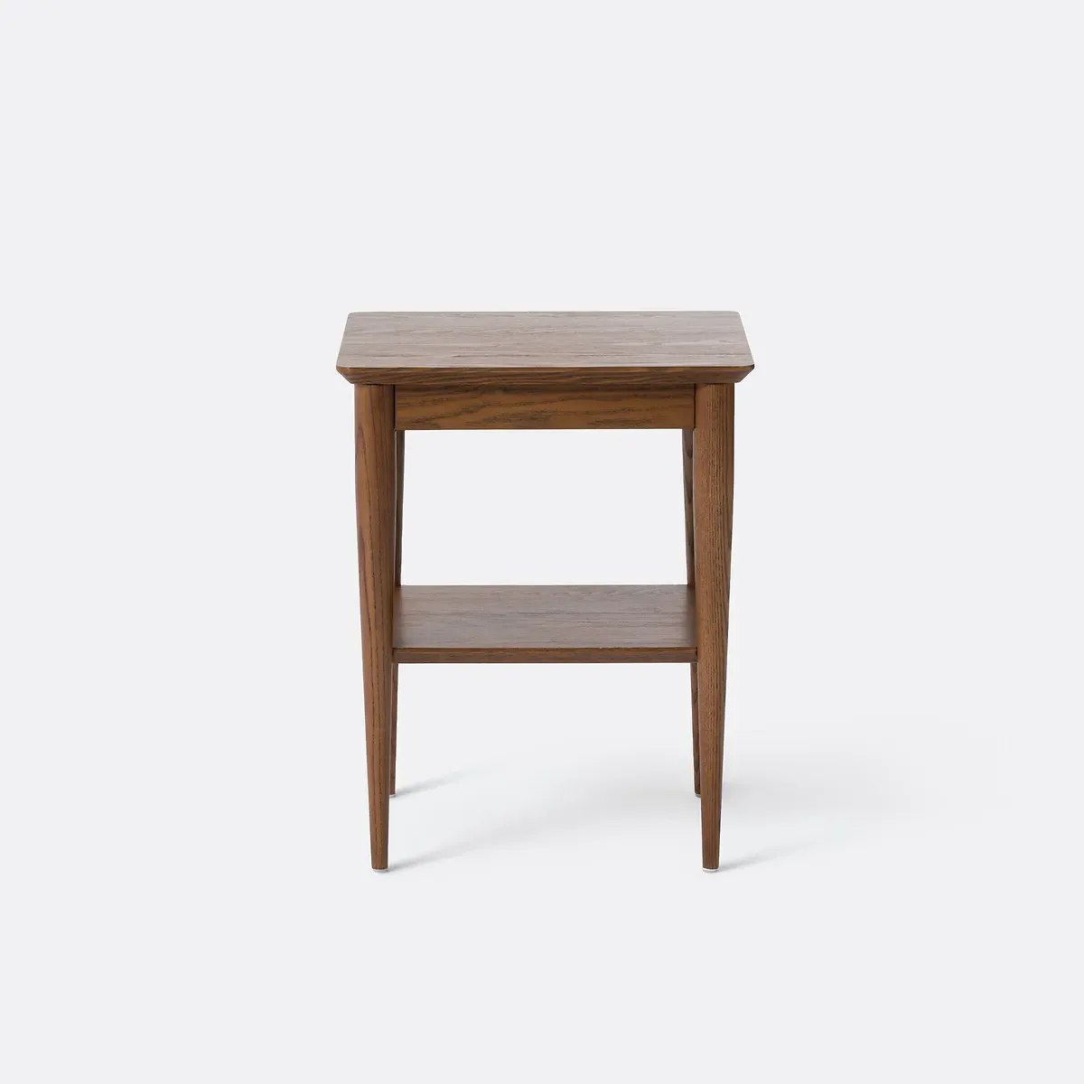 Lussan Double-Top Side Table - Walnut, Ash alternate view