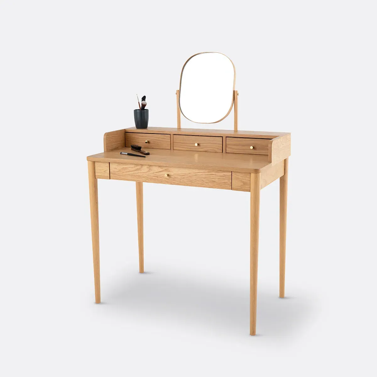 Lussan Dressing Table with Extension - Oak product