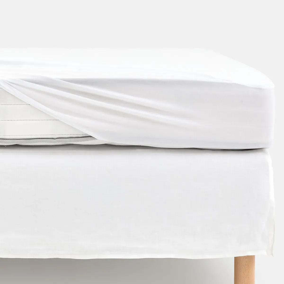Lyocell Waterproof Mattress Protector - White product